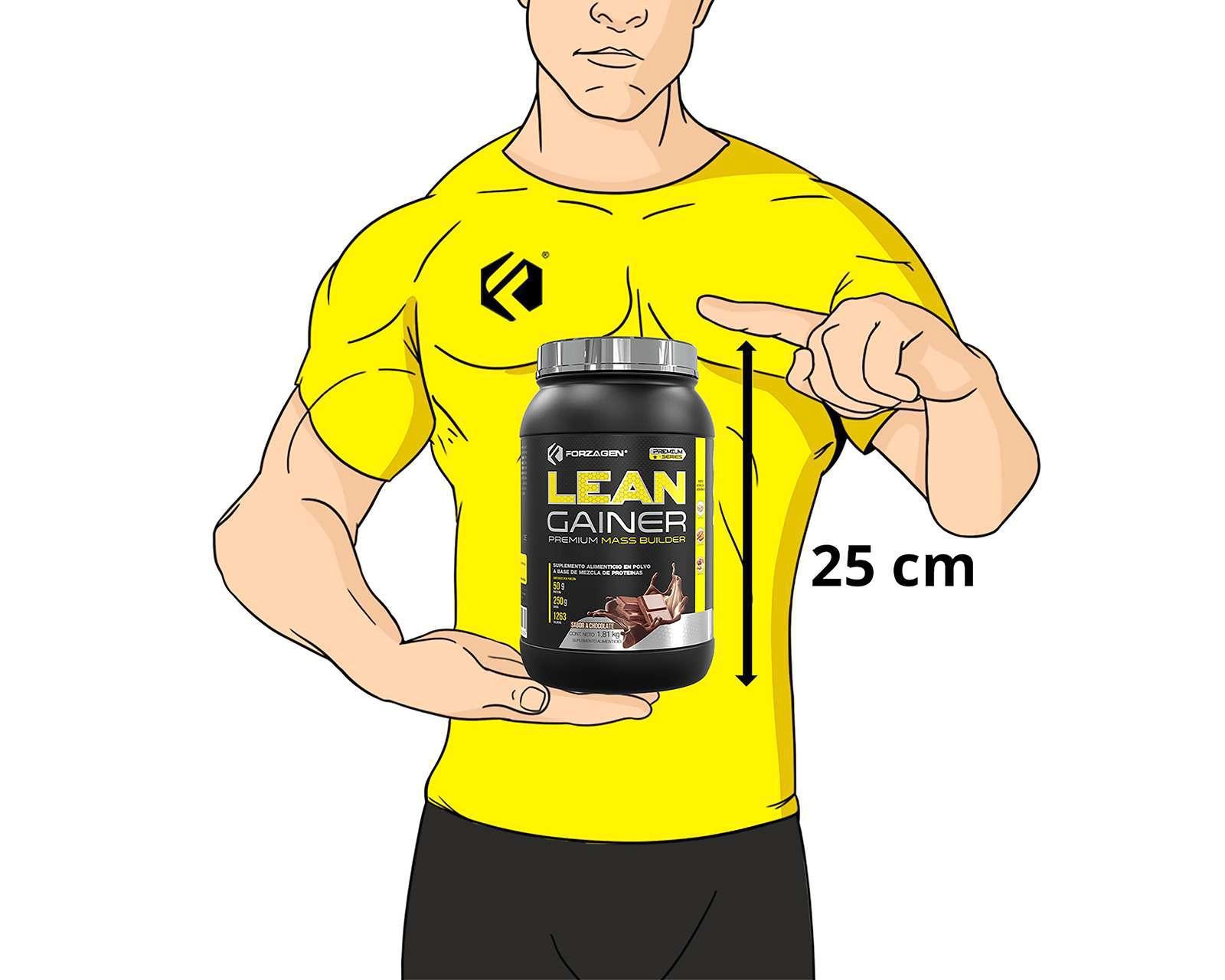 Foto 6 pulgar | Suplemento Alimenticio Forzagen Lean Gainer sabor Chocolate