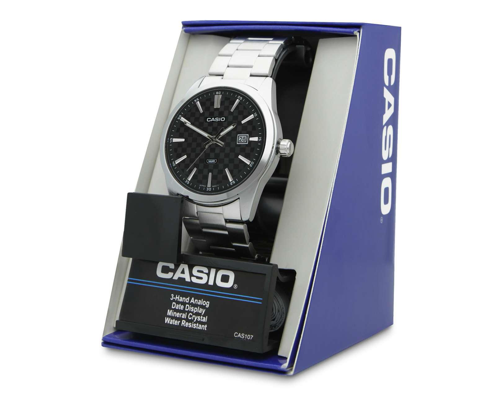 Foto 6 pulgar | Reloj Casio MTP-VD03D-1ACF Plateado