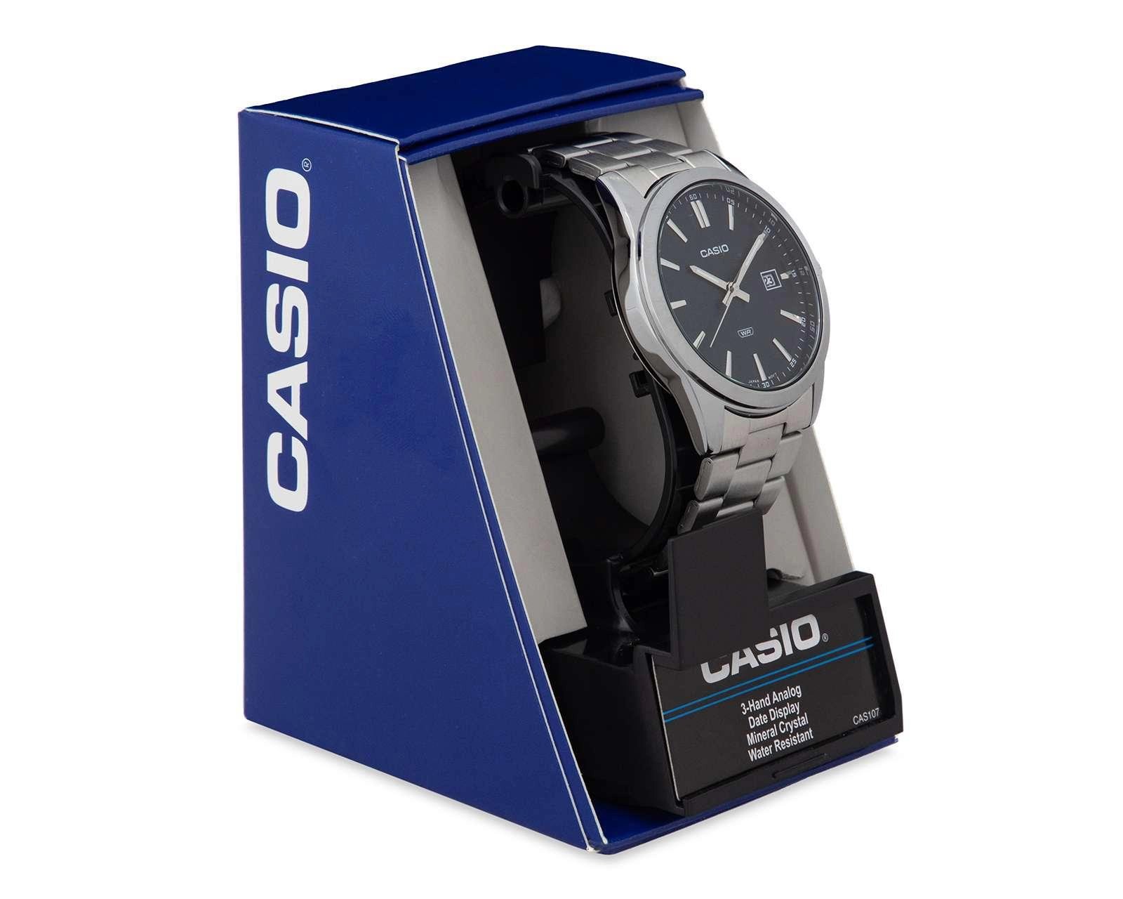 Foto 5 | Reloj Casio MTP-VD03D-2ACF Plateado