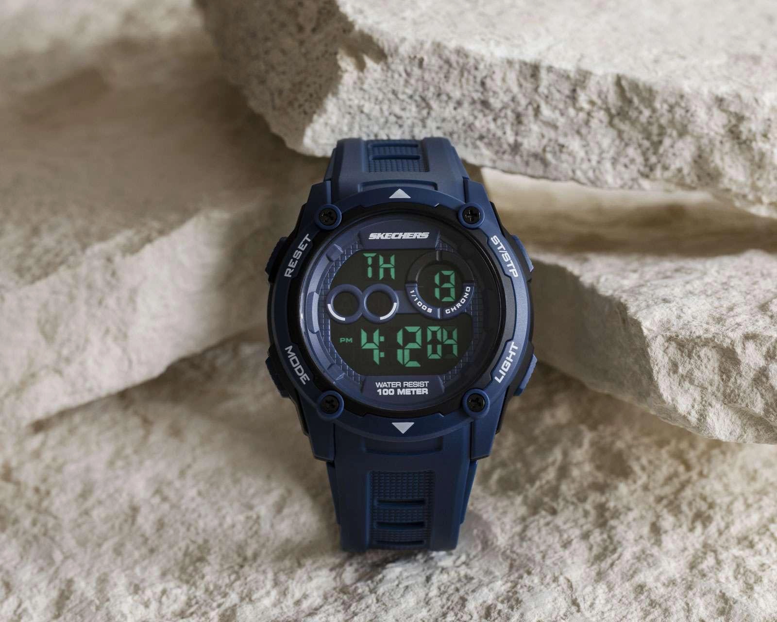 Foto 6 pulgar | Reloj Skechers SR1152 Azul