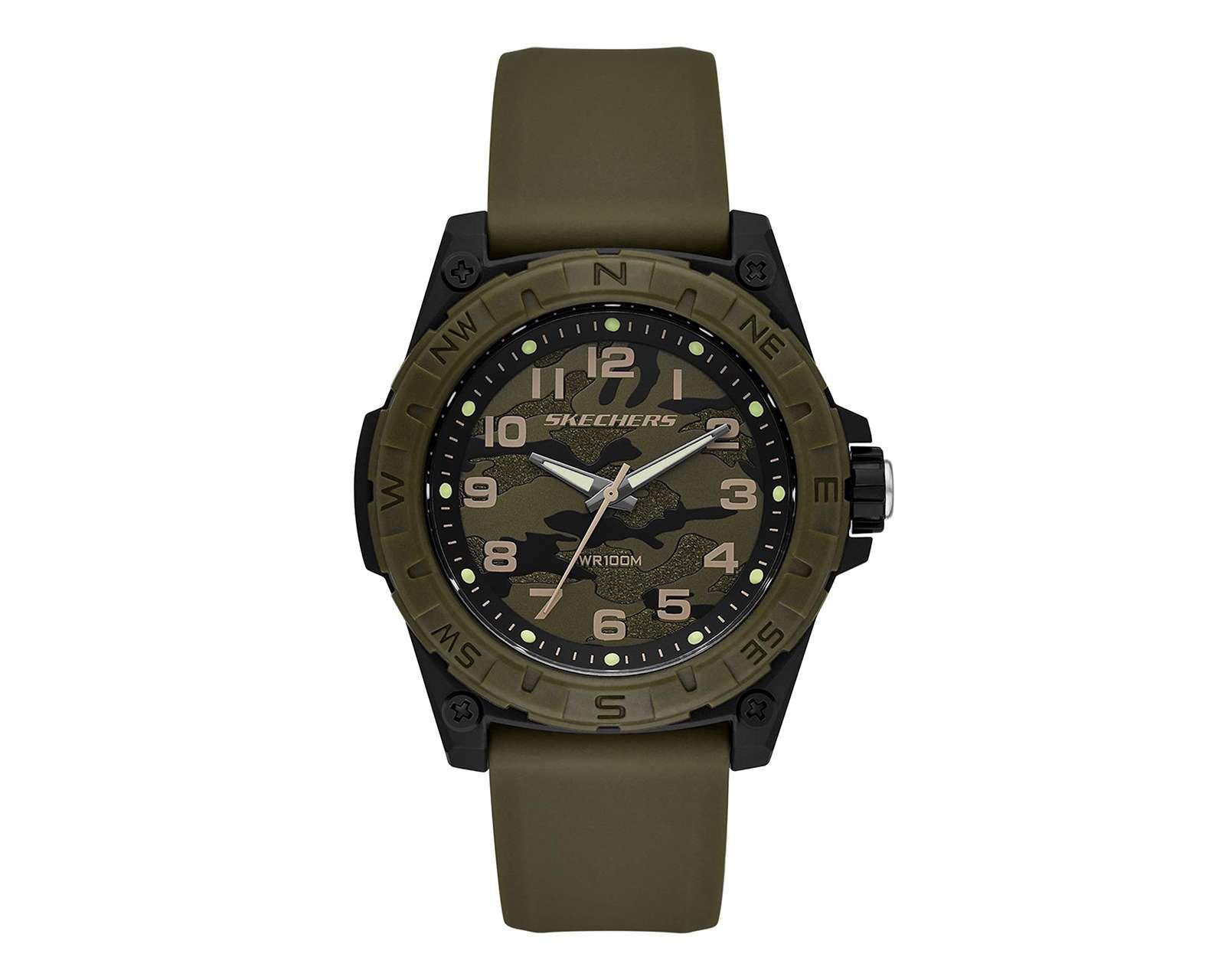 Foto 2 pulgar | Reloj Skechers SR5193 Verde