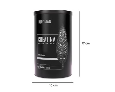 Foto 6 | Creatina Monohidratada Birdman de Alta Pureza 450 g