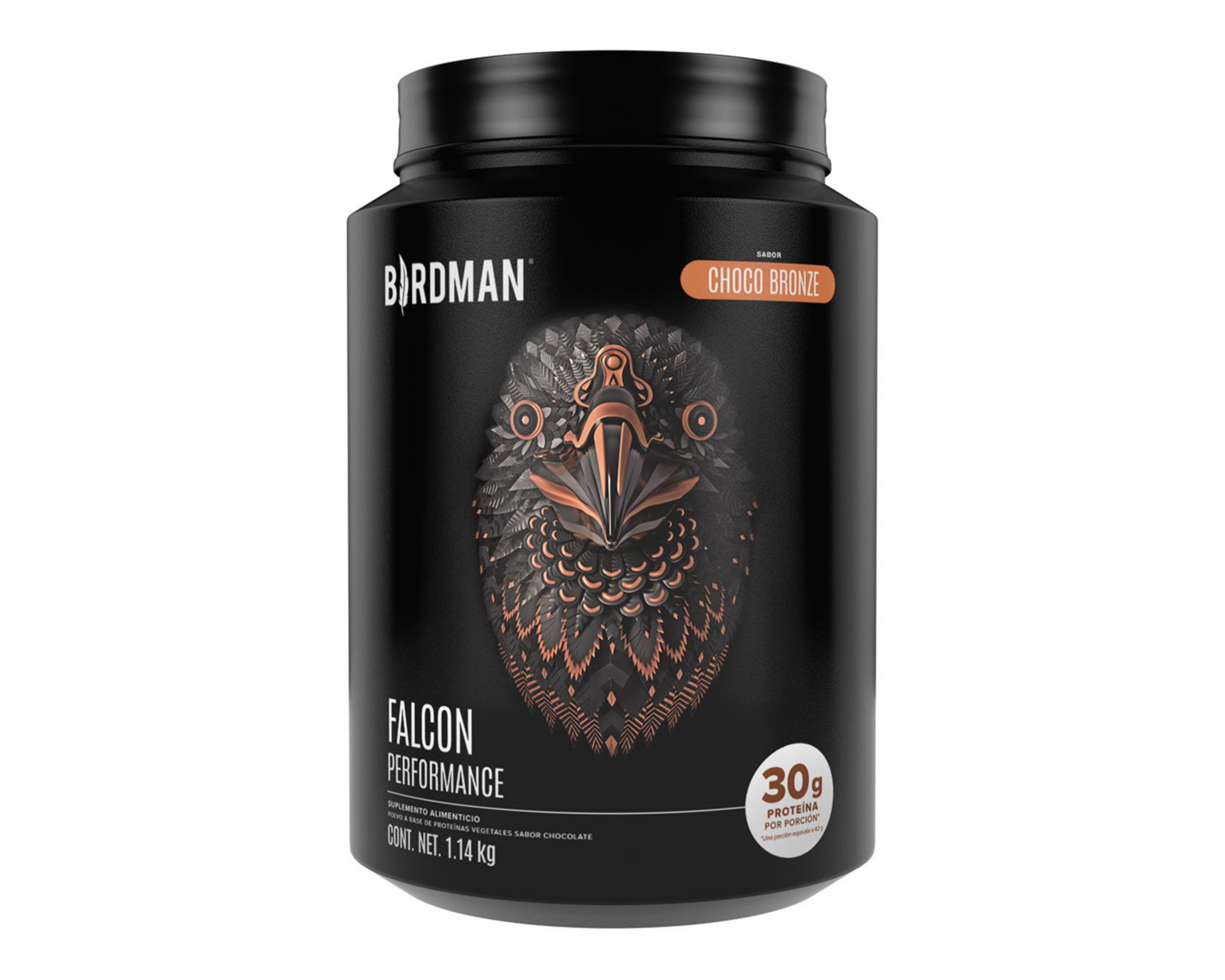 Foto 2 pulgar | Proteína Vegetal Birdman Falcon Performance Sabor Chocolate 1.14 kg