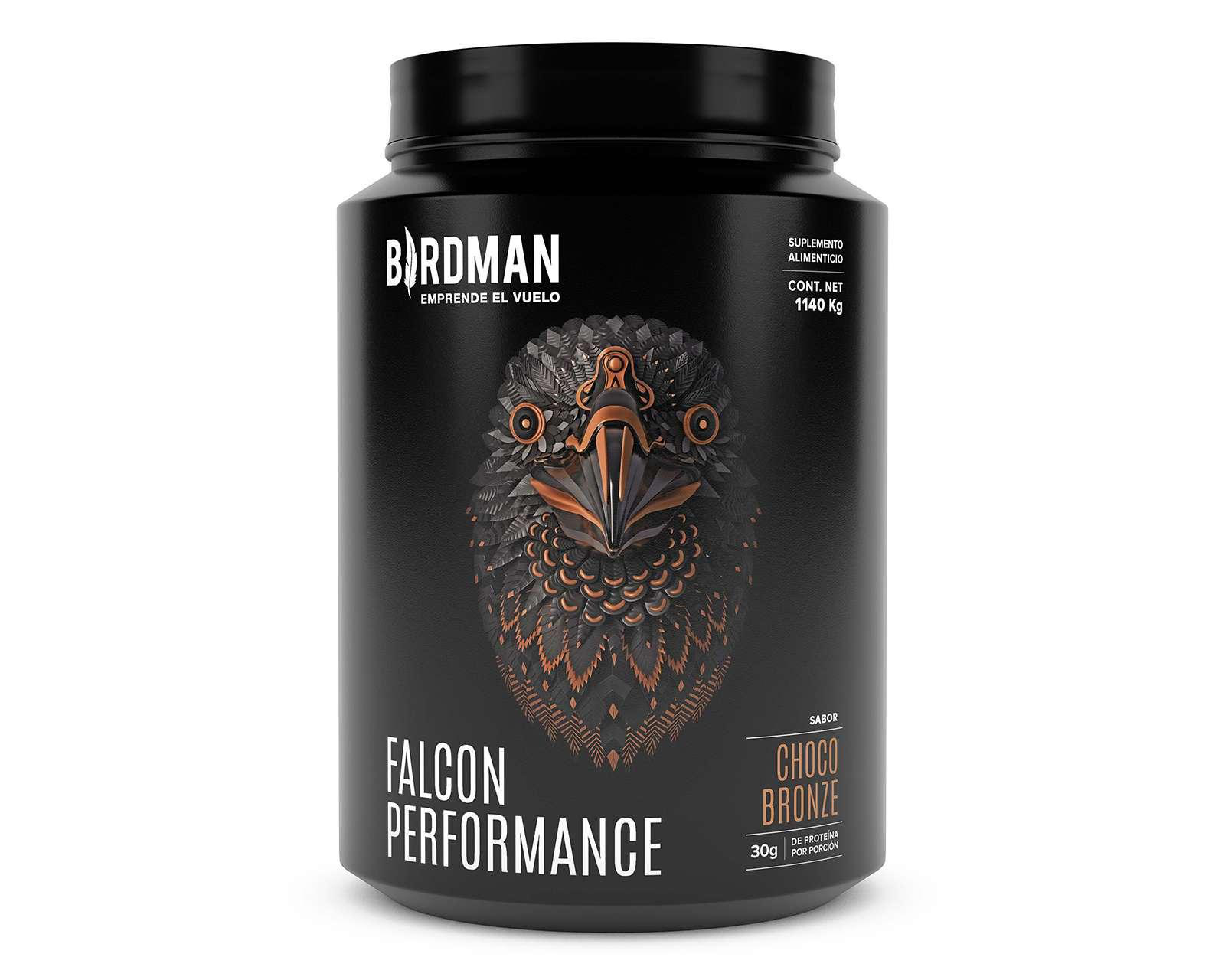 Proteína Vegetal Birdman Falcon Performance Sabor Chocolate 1.14 kg