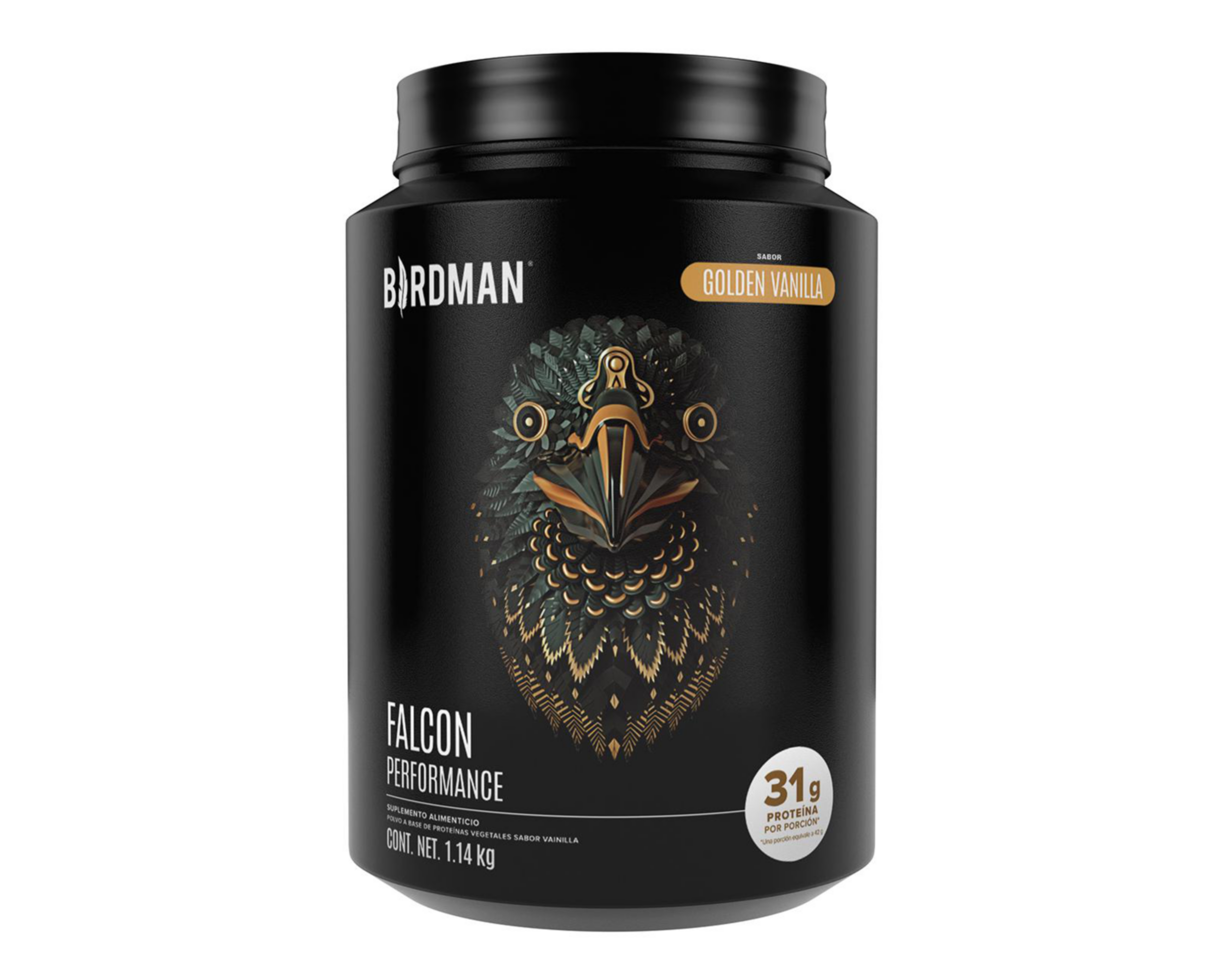 Foto 1 | Proteína Vegetal Birdman Falcon Performance Sabor Vainilla 1.14 kg