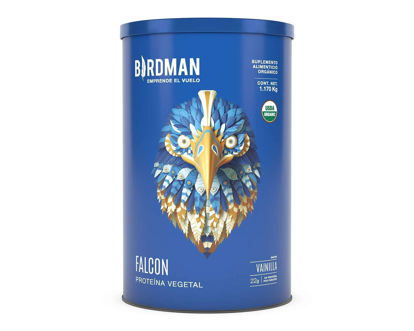 Proteína Vegetal Birdman Falcon Sabor Vainilla 1.17 kg