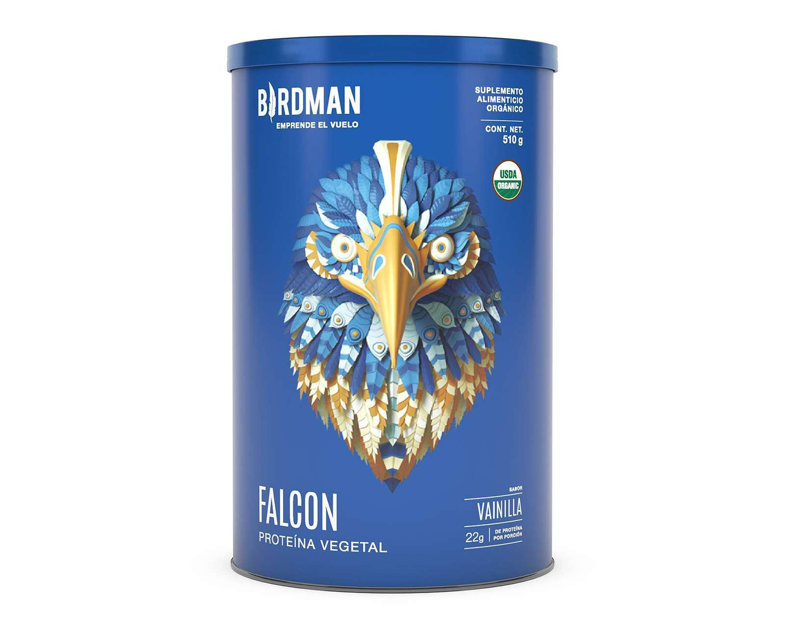 Foto 1 | Proteína Vegetal Birdman Falcon Sabor Vainilla 510 g