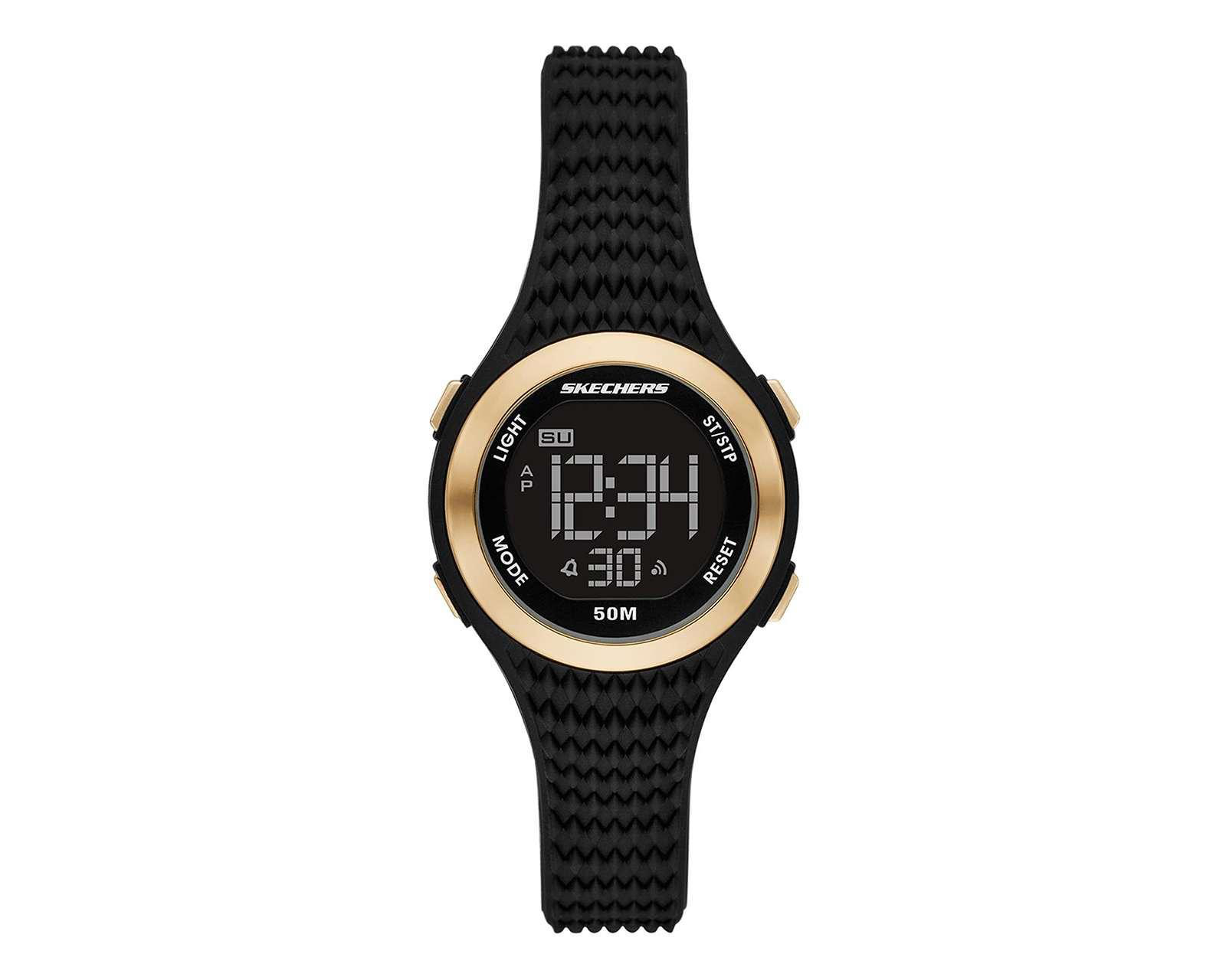 Foto 2 pulgar | Reloj Skechers SR2128 Negro