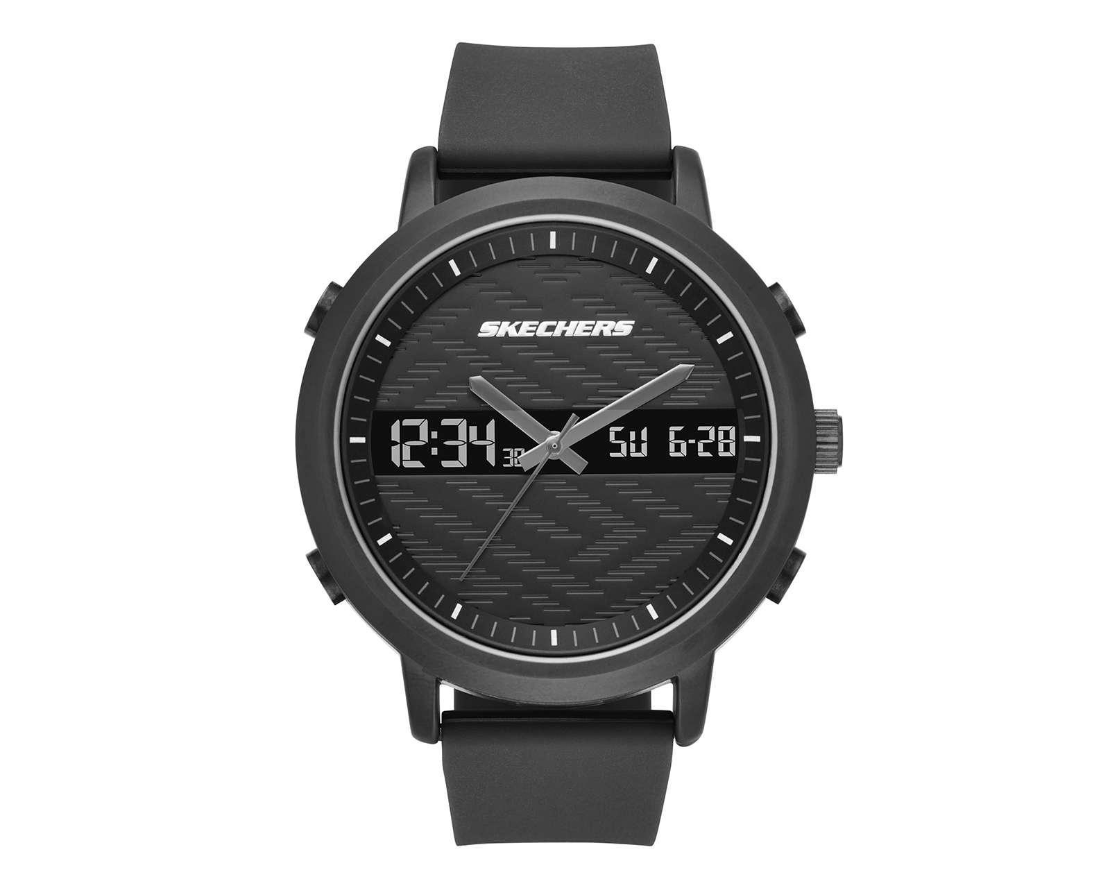 Foto 2 pulgar | Reloj Skechers SR5071 Negro