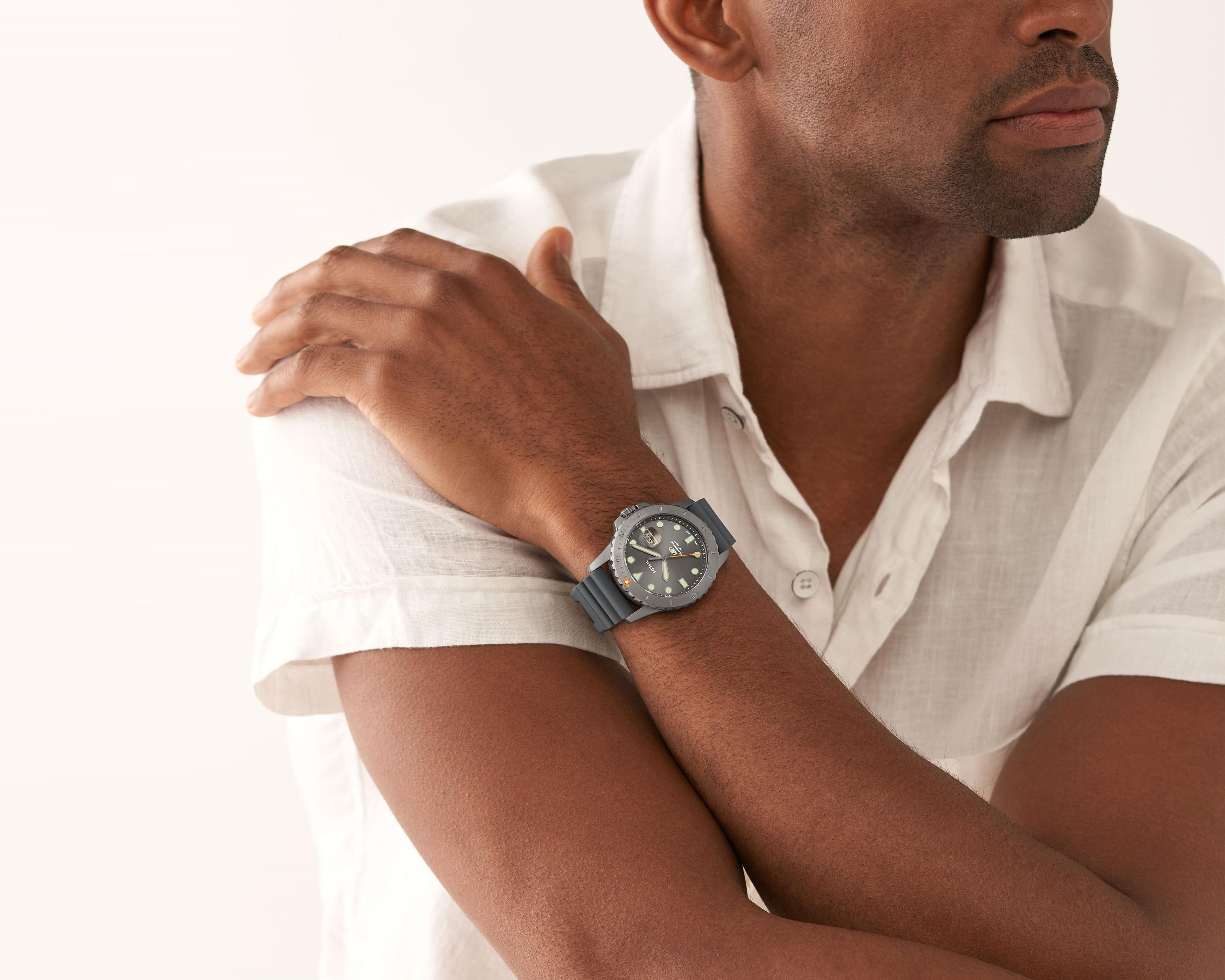 Foto 5 pulgar | Reloj Fossil FS5994 Gris