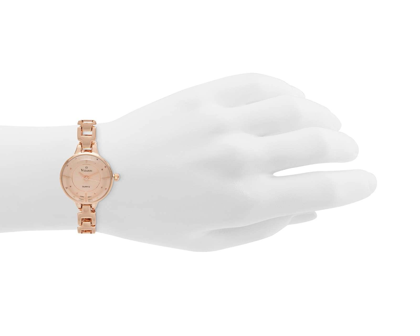 Foto 5 pulgar | Reloj Vizanti RVR2664 Oro Rosa