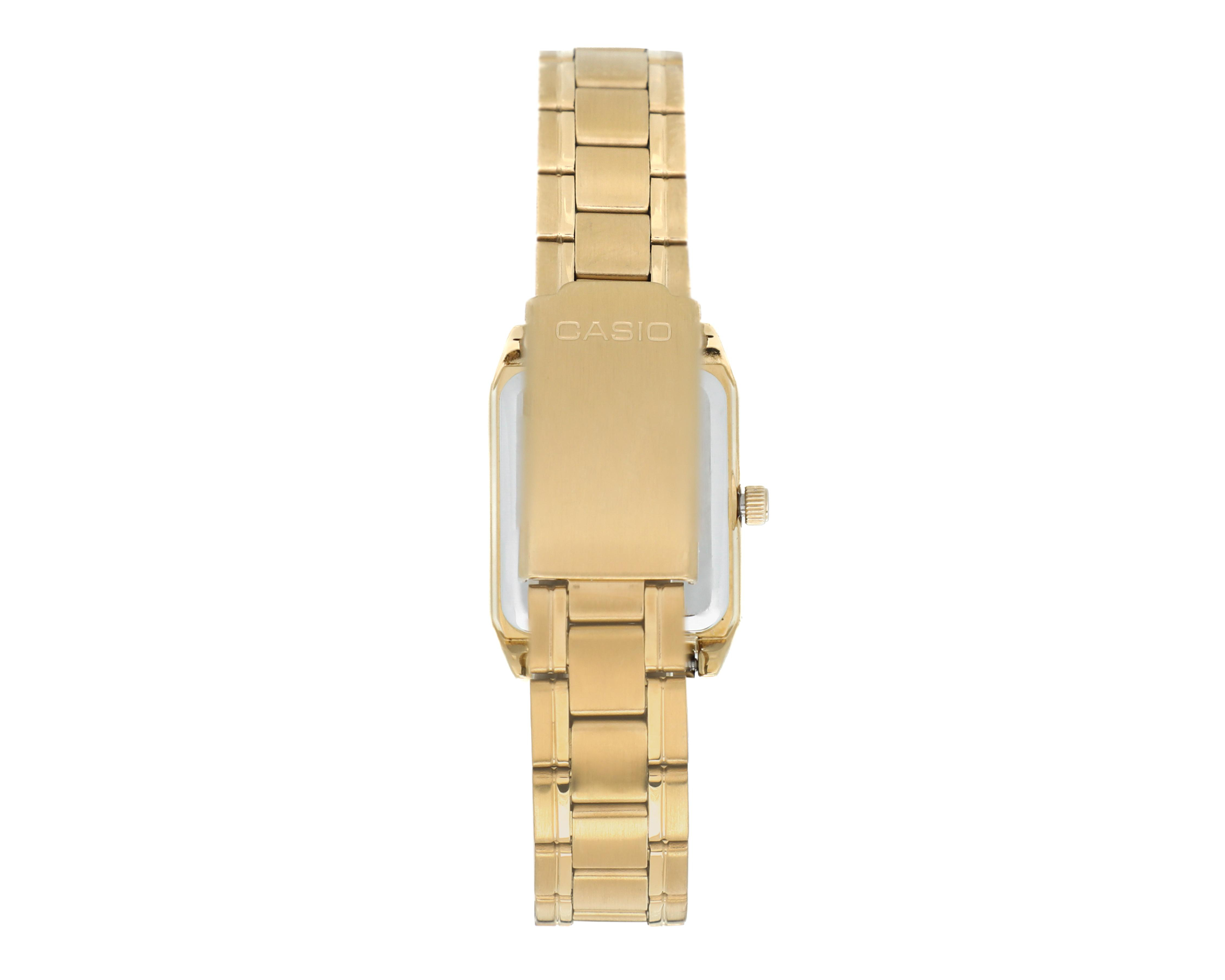 Foto 4 pulgar | Reloj Casio LTP-V007G-9ECF Dorado