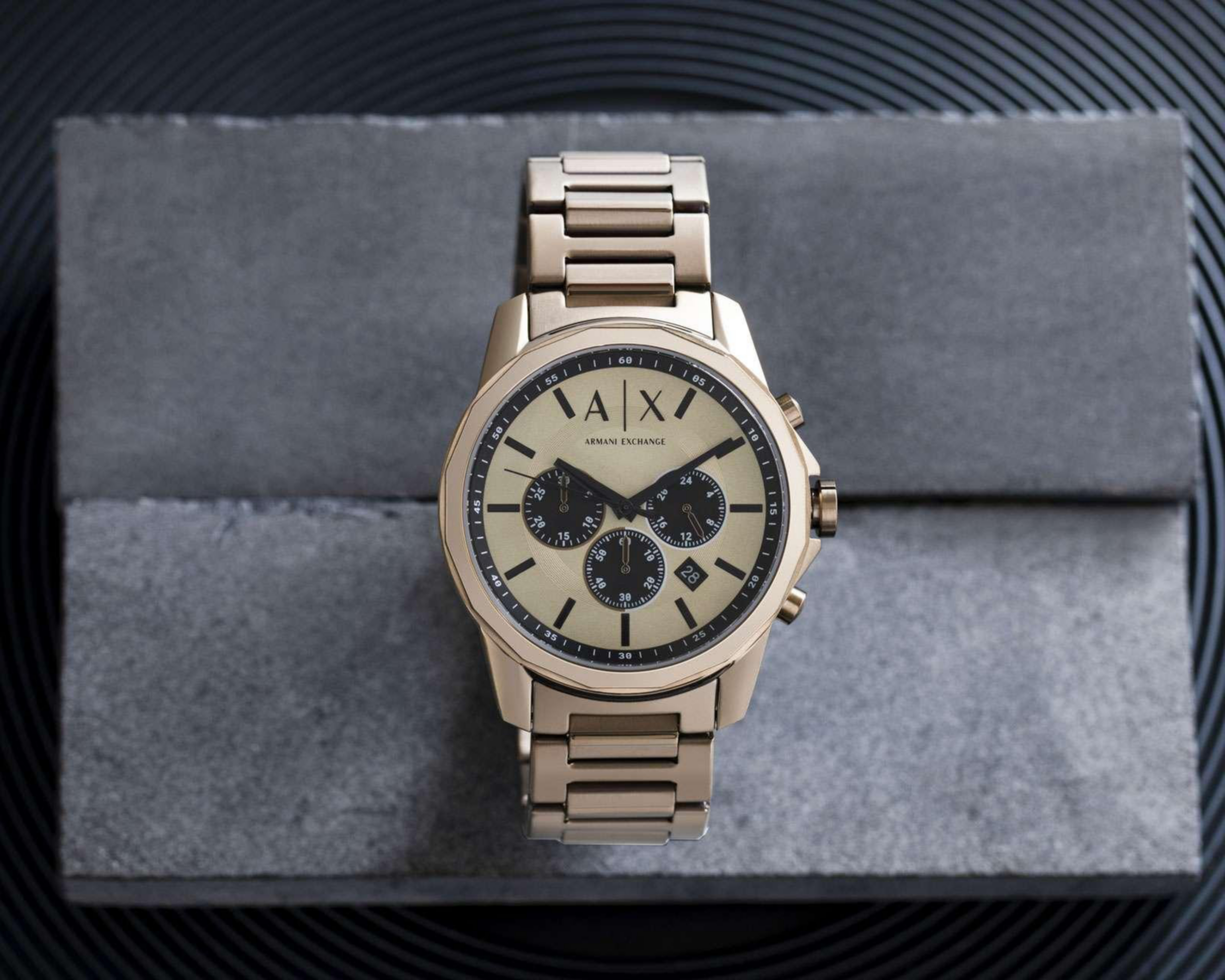 Foto 6 | Reloj Armani Exchange AX1739 Dorado