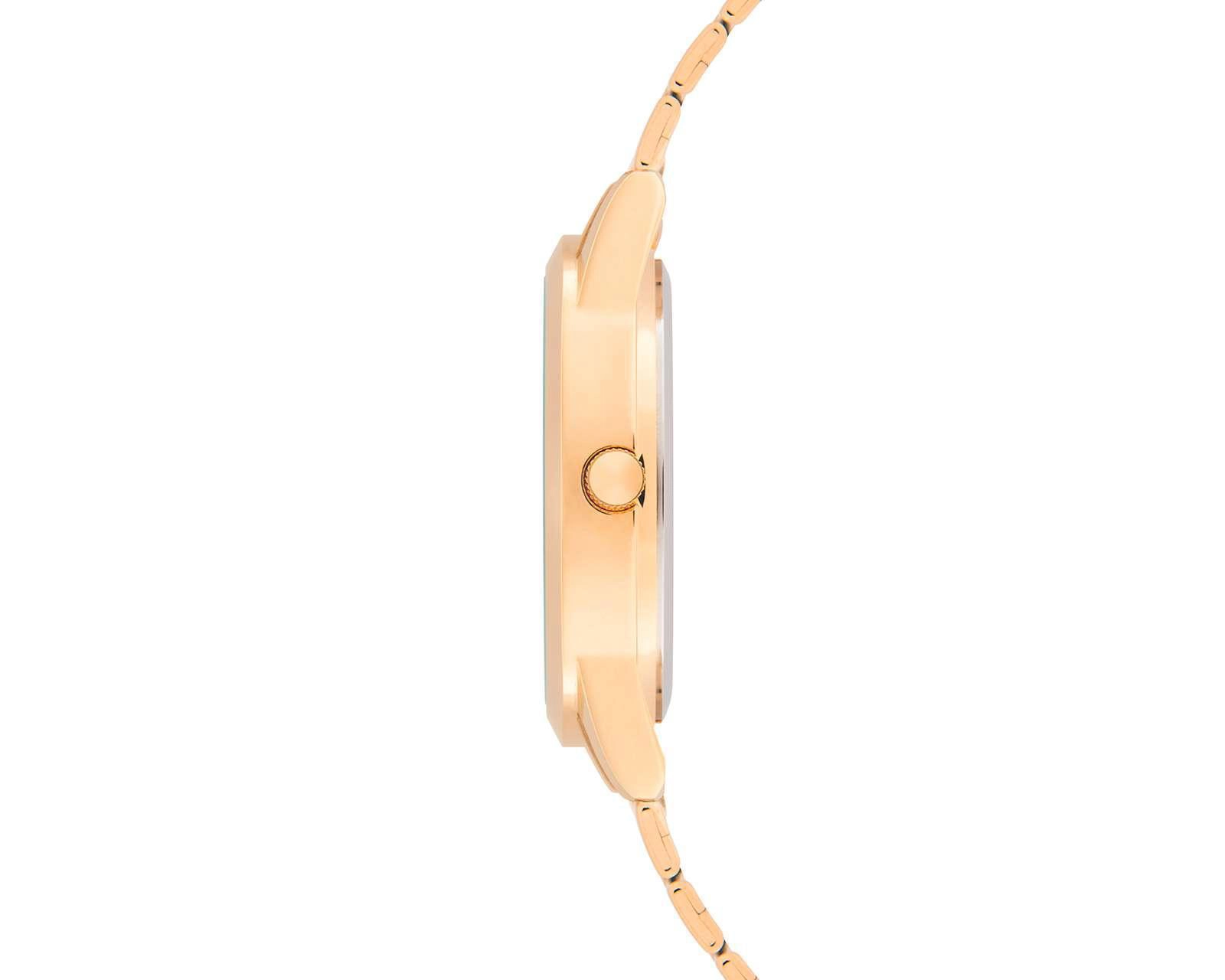 Foto 3 pulgar | Reloj Q&Q C00A-006PY Dorado