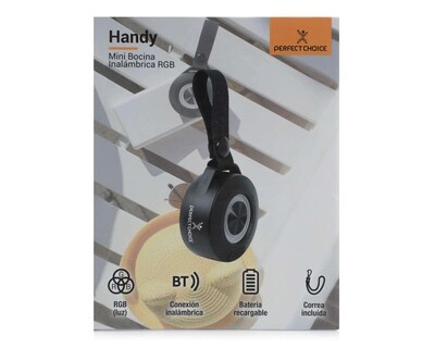 Foto 7 | Bocina Bluetooth Portátil Perfect Choice IMP PC-113089 Luz RGB