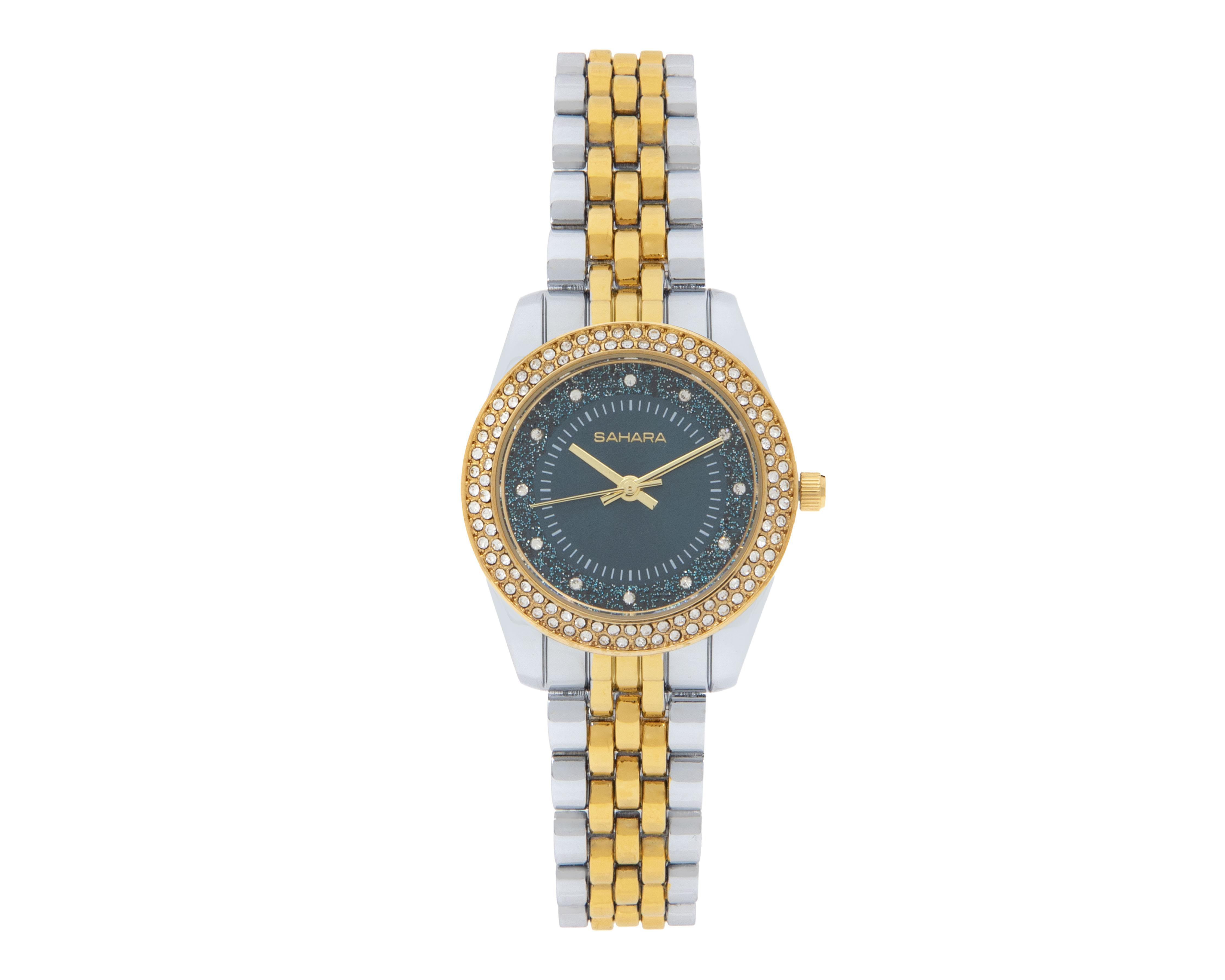 Foto 2 pulgar | Reloj Sahara UT-A1572 Plateado-Dorado
