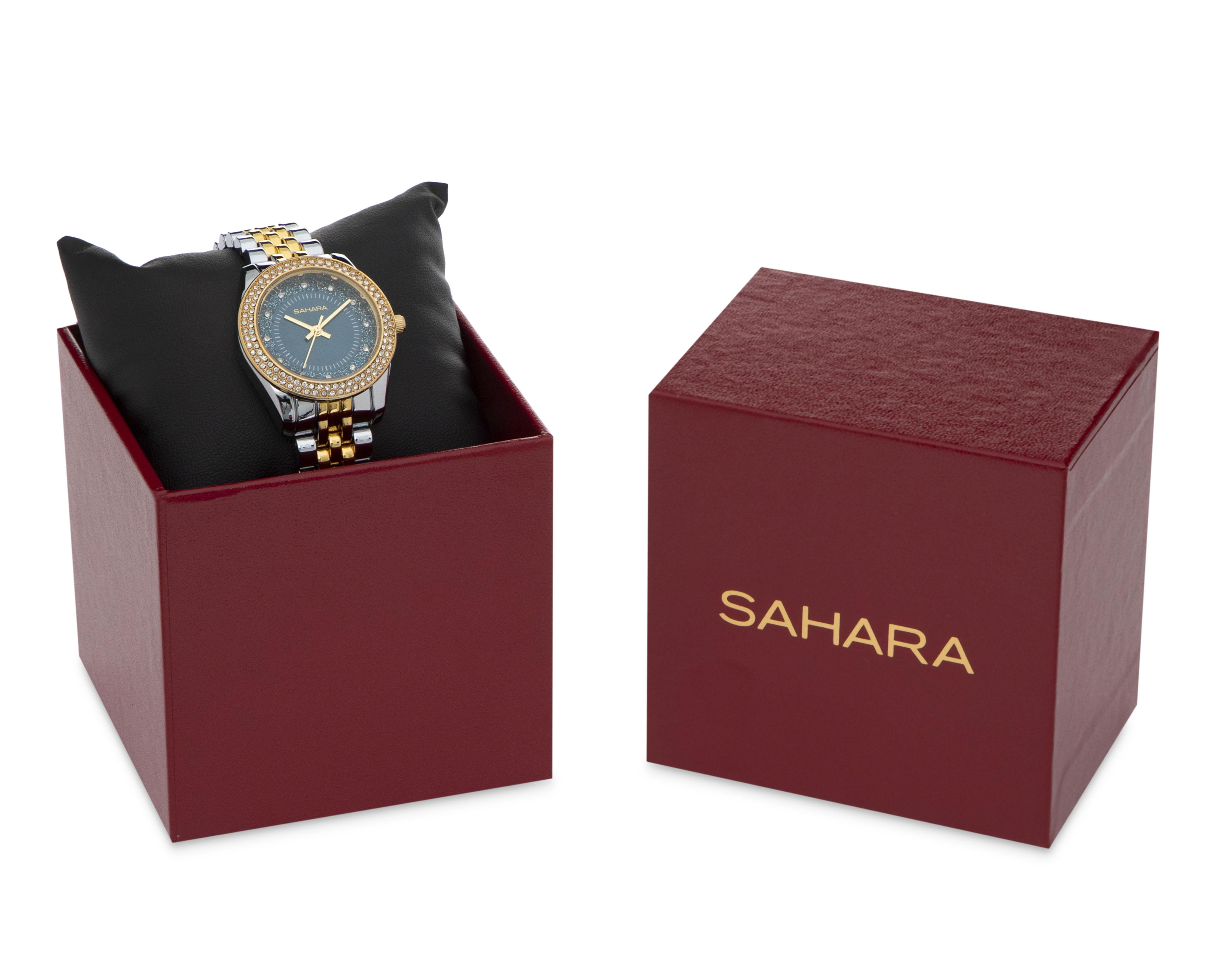 Foto 6 pulgar | Reloj Sahara UT-A1572 Plateado-Dorado