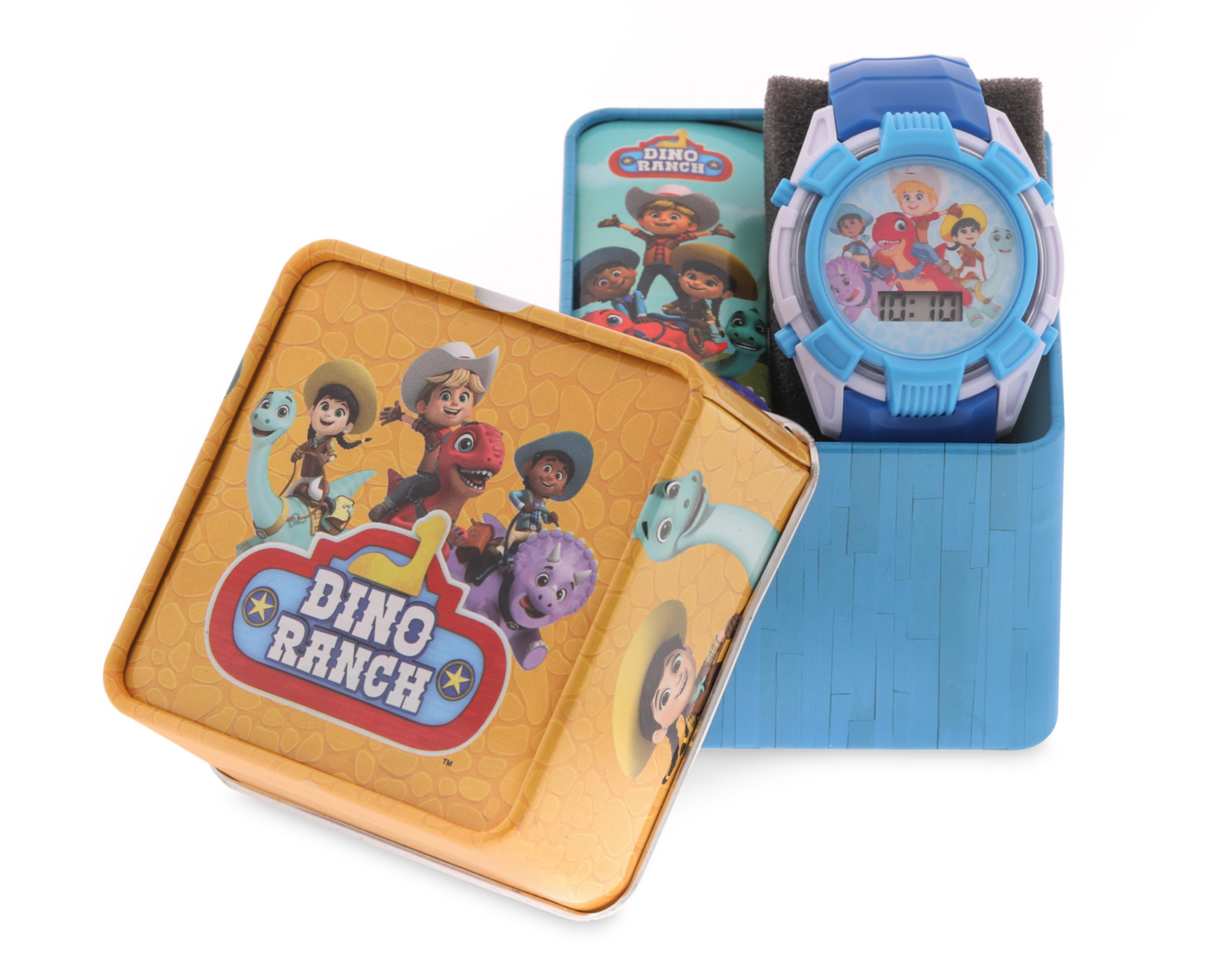 Foto 7 pulgar | Reloj Infantil Disney Dino Ranch Azul
