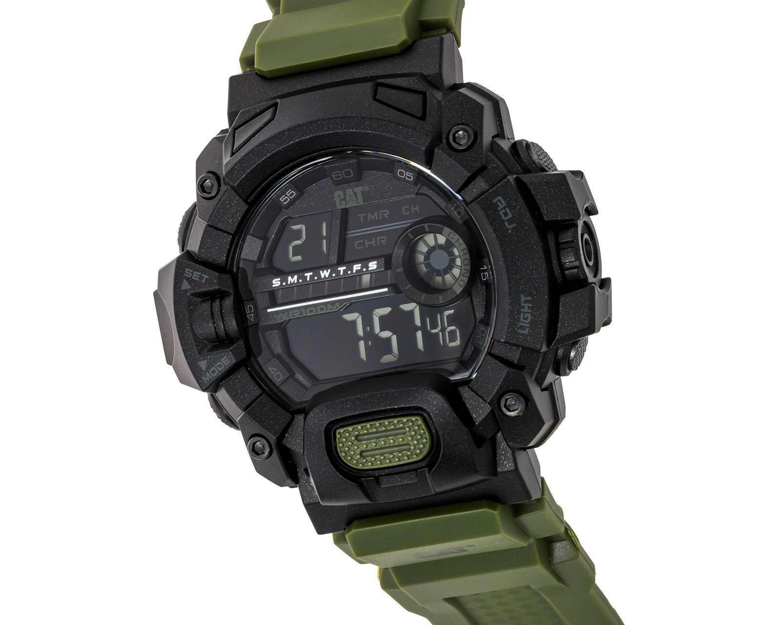 Foto 5 pulgar | Reloj Caterpillar 1A.167.23.122 Verde