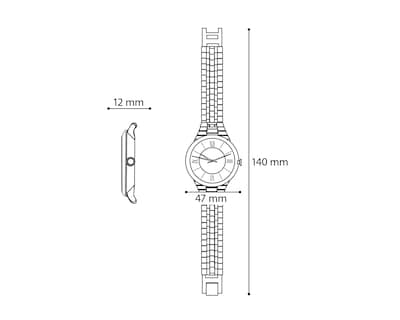 Foto 6 | Reloj para Hombre Citizen 60744 Plateado