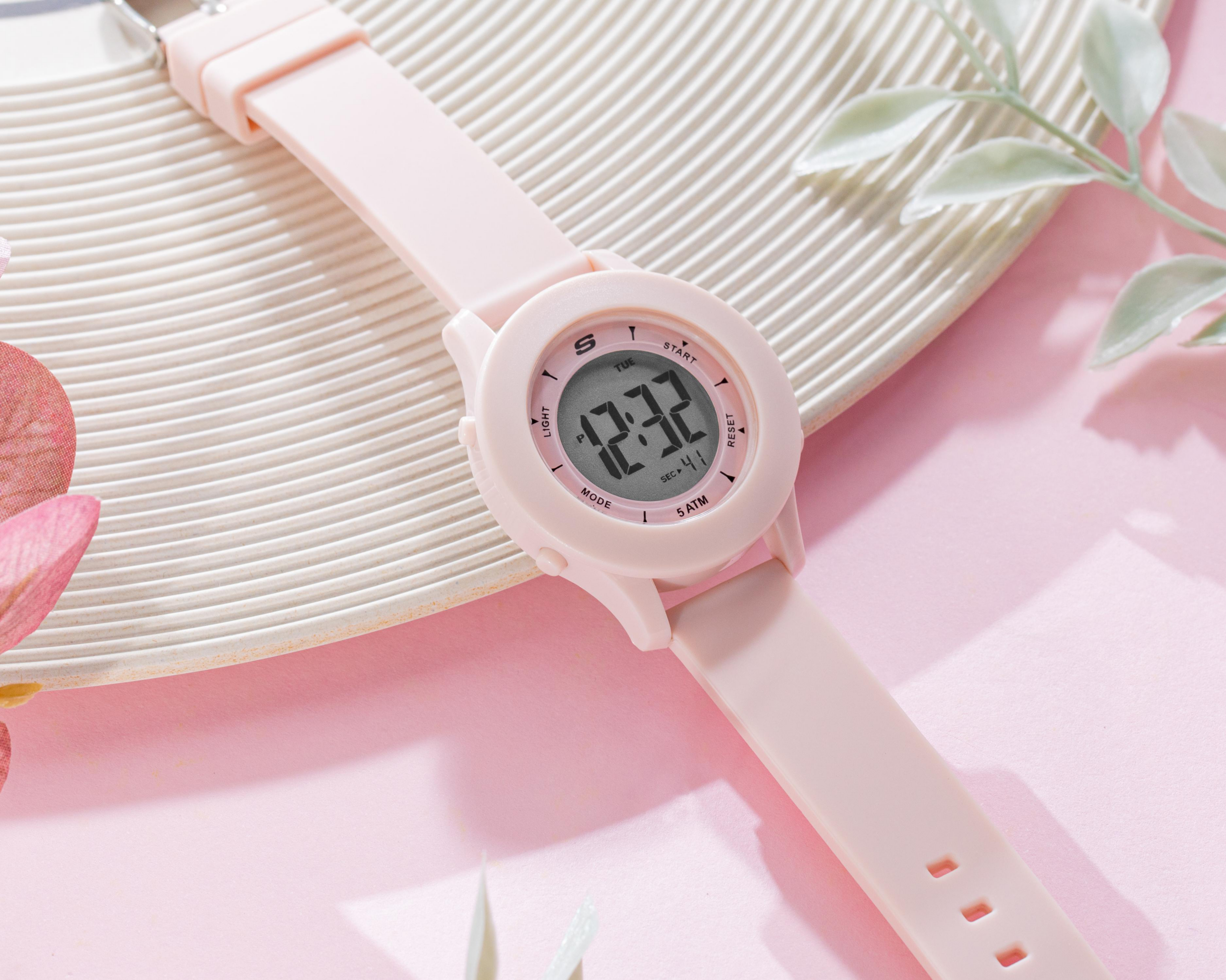 Foto 6 pulgar | Reloj Skechers SR6220 Rosa