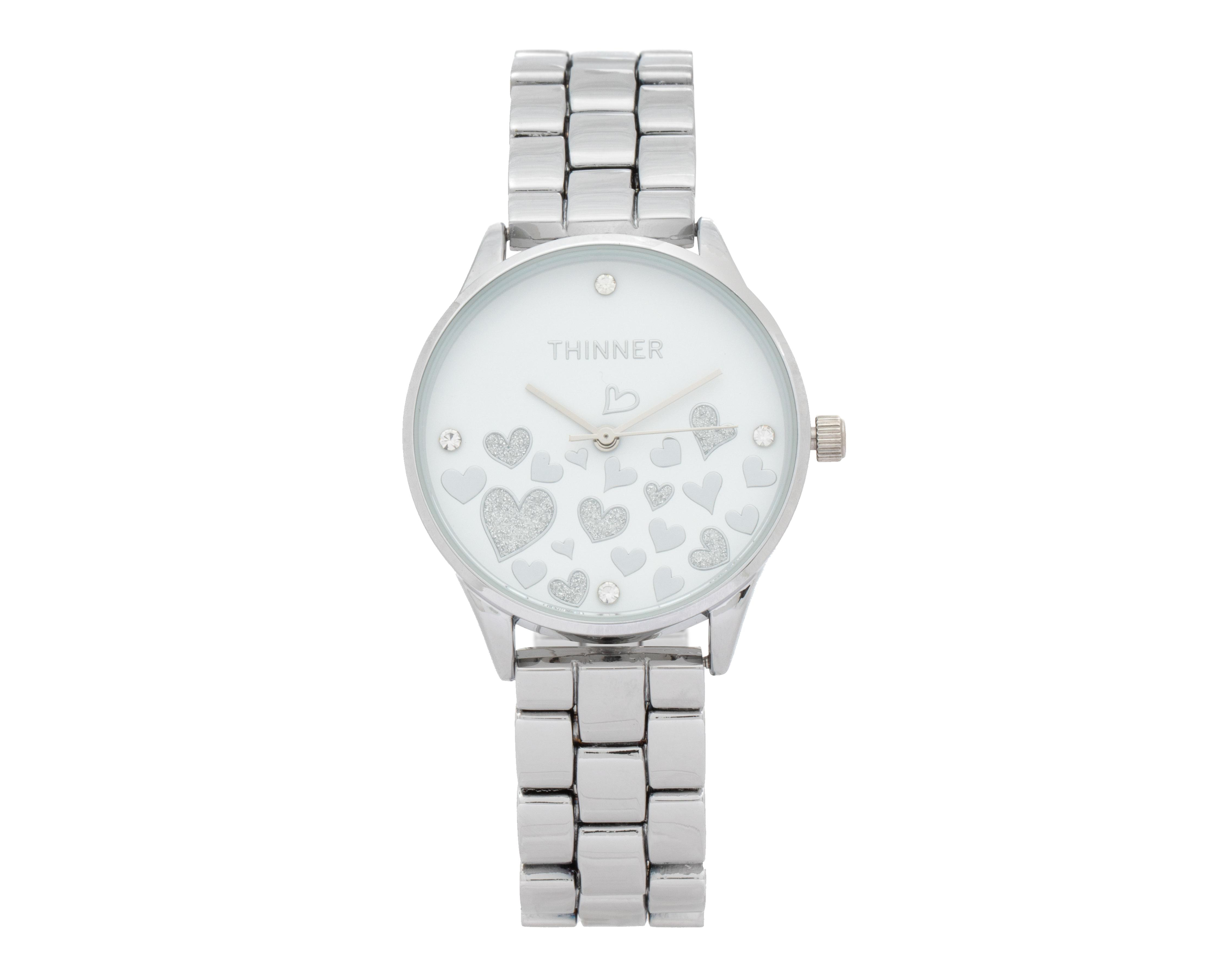 Reloj Thinner M1021 Plateado