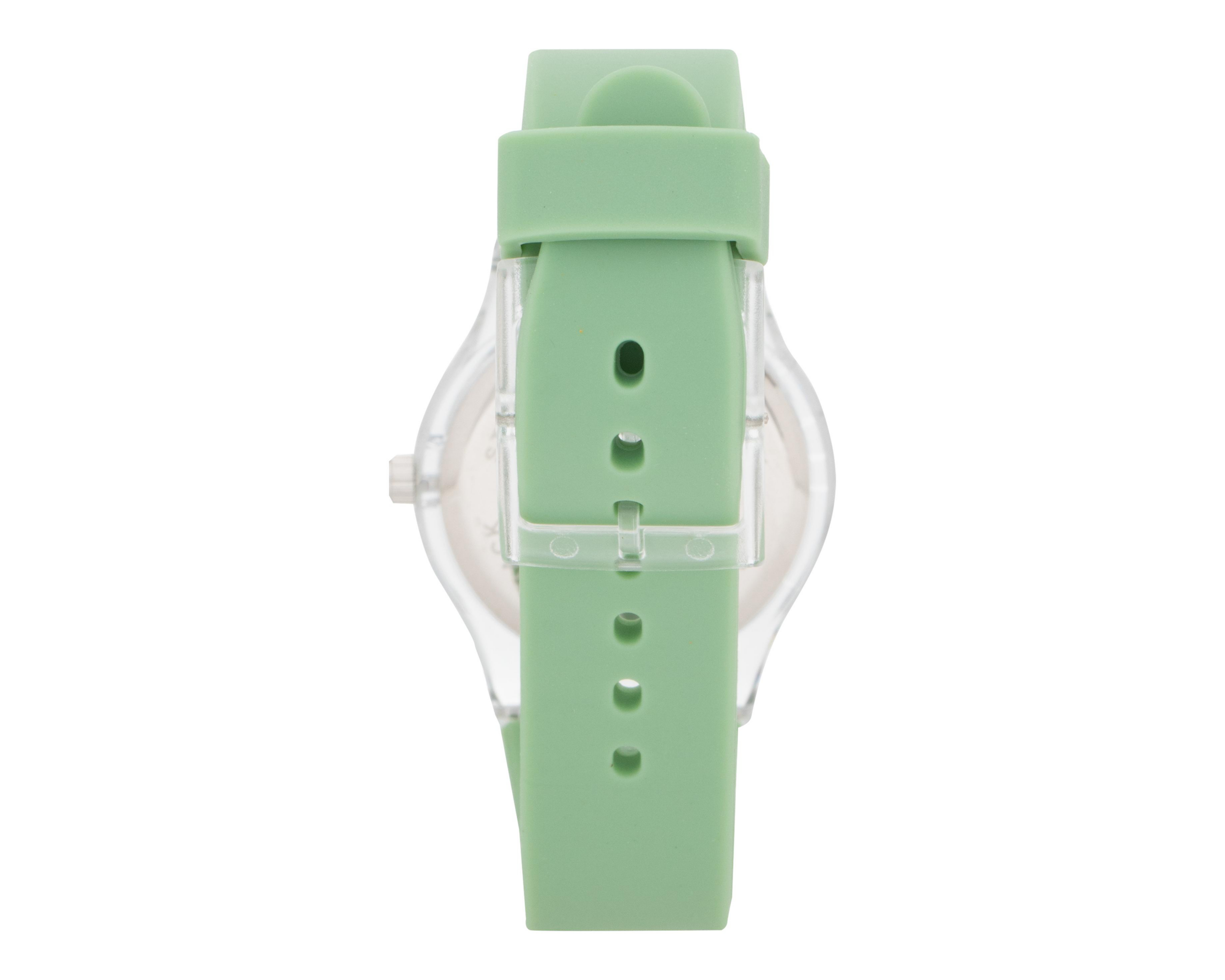 Foto 3 pulgar | Reloj Refill 22007B Verde Menta