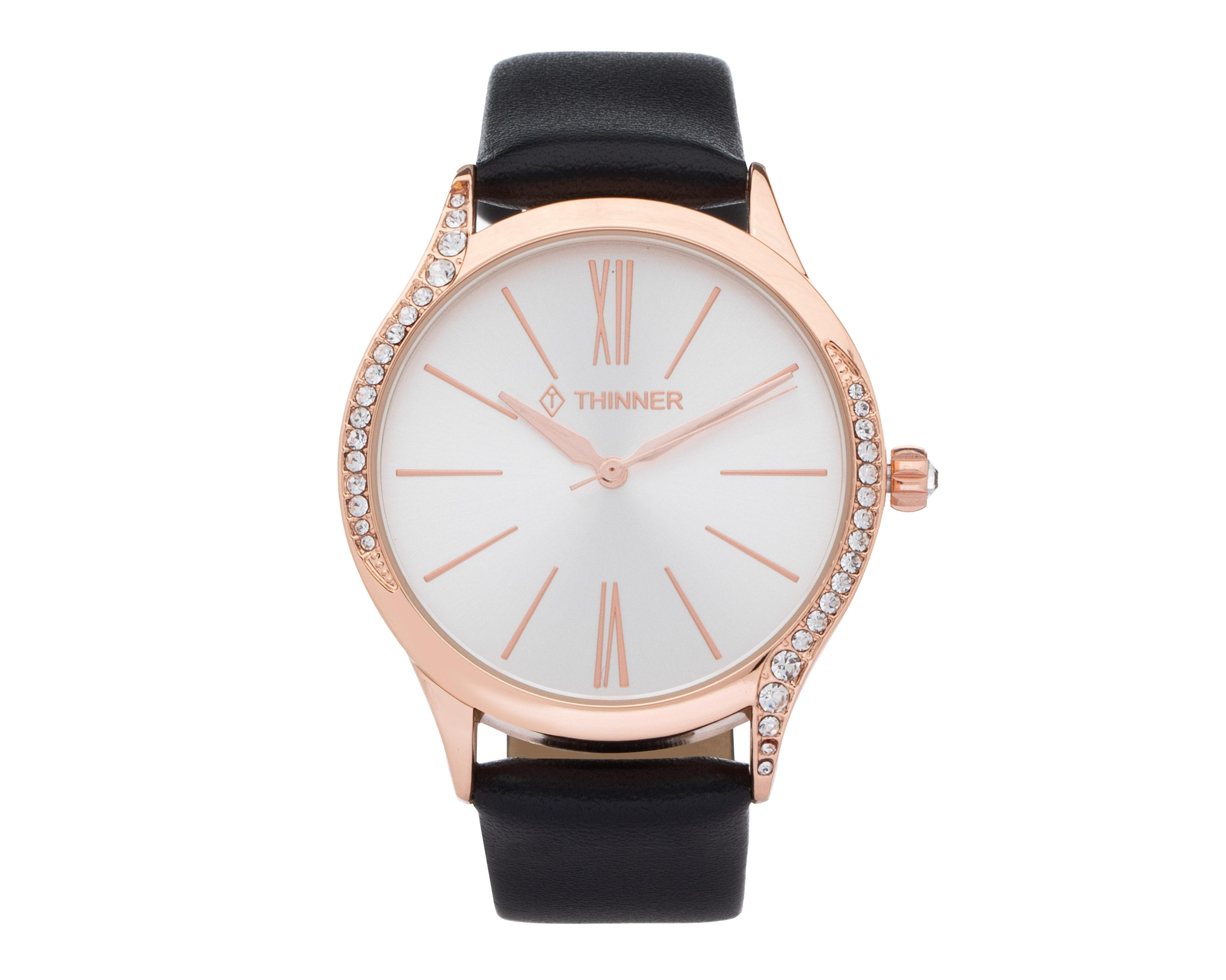 Reloj Thinner AMV2139 Negro