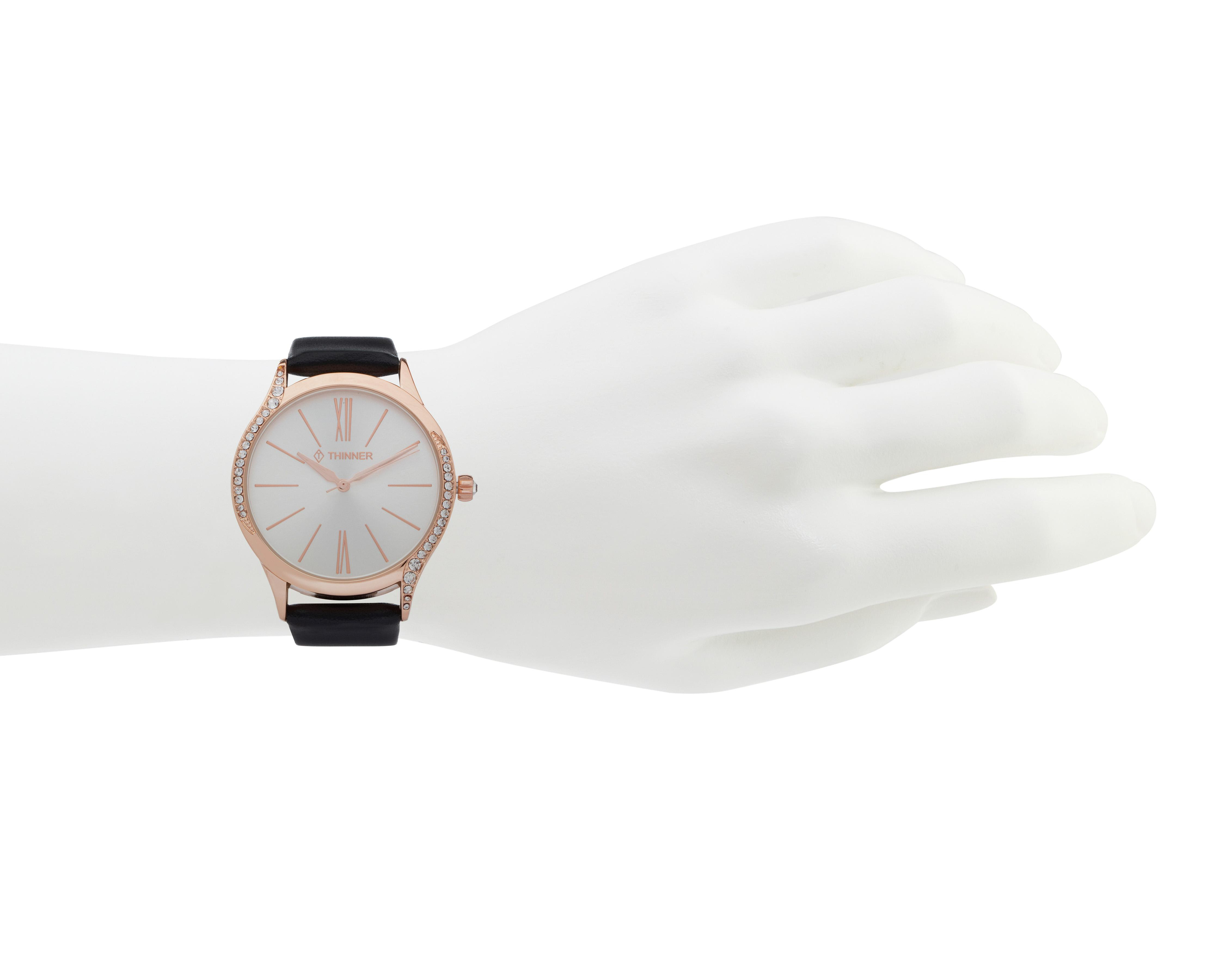 Foto 5 | Reloj Thinner AMV2139 Negro