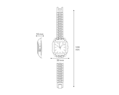 Foto 7 | Reloj para Mujer Sahara WY23232 Oro Rosa