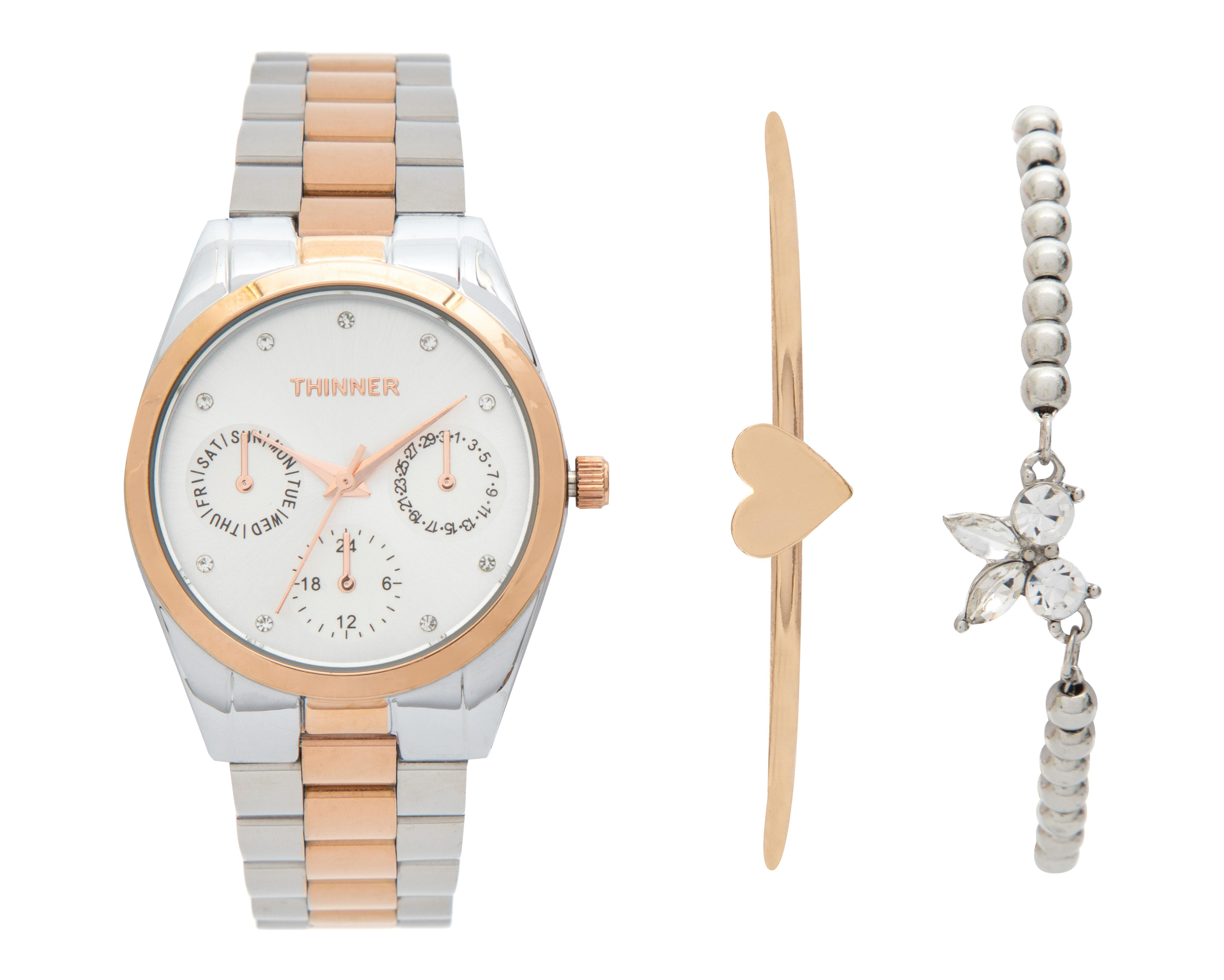 Reloj Thinner WY23283 con 2 Accesorios