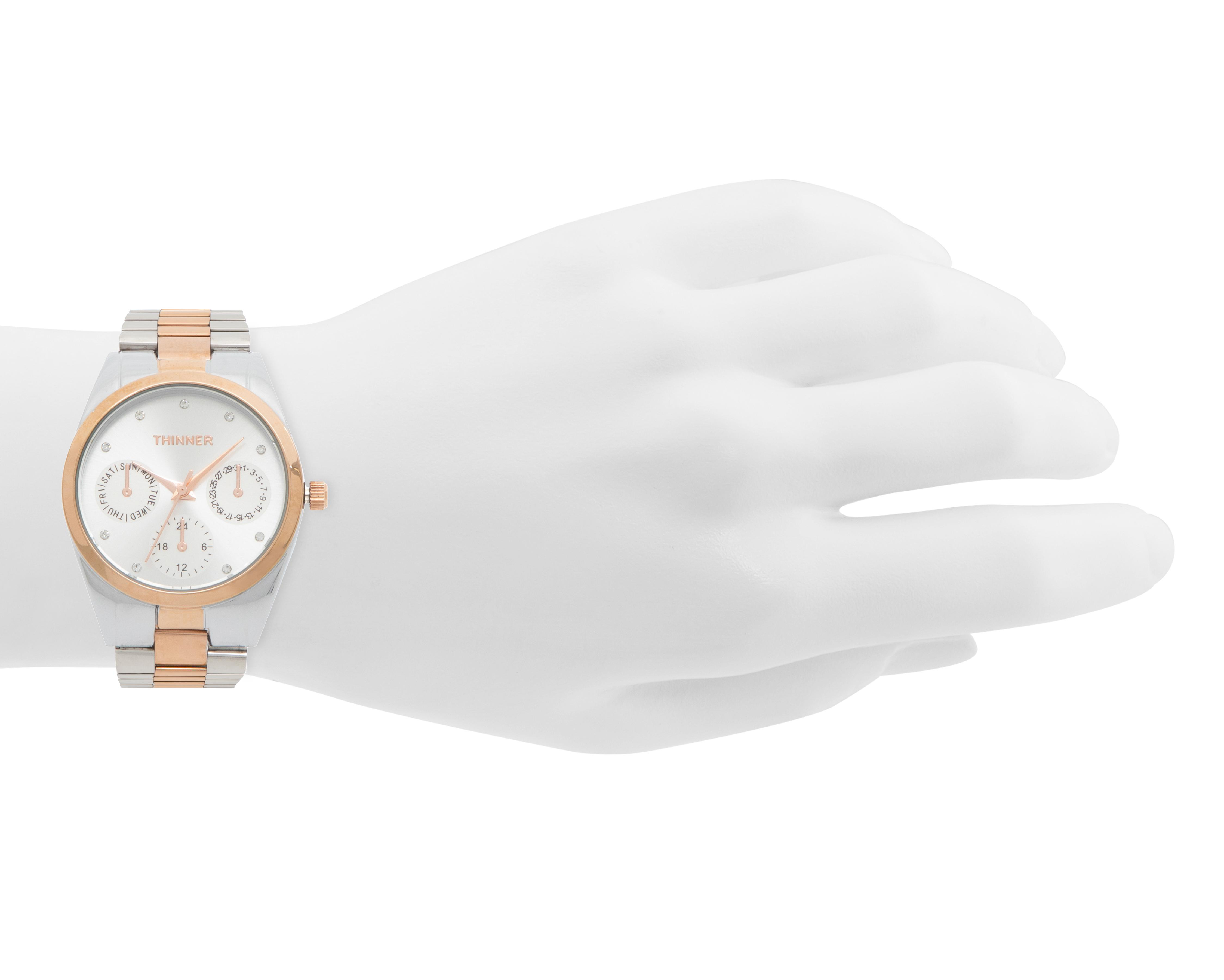 Foto 7 pulgar | Reloj Thinner WY23283 con 2 Accesorios