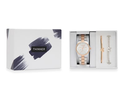 Foto 7 | Reloj Thinner WY23283 con 2 Accesorios