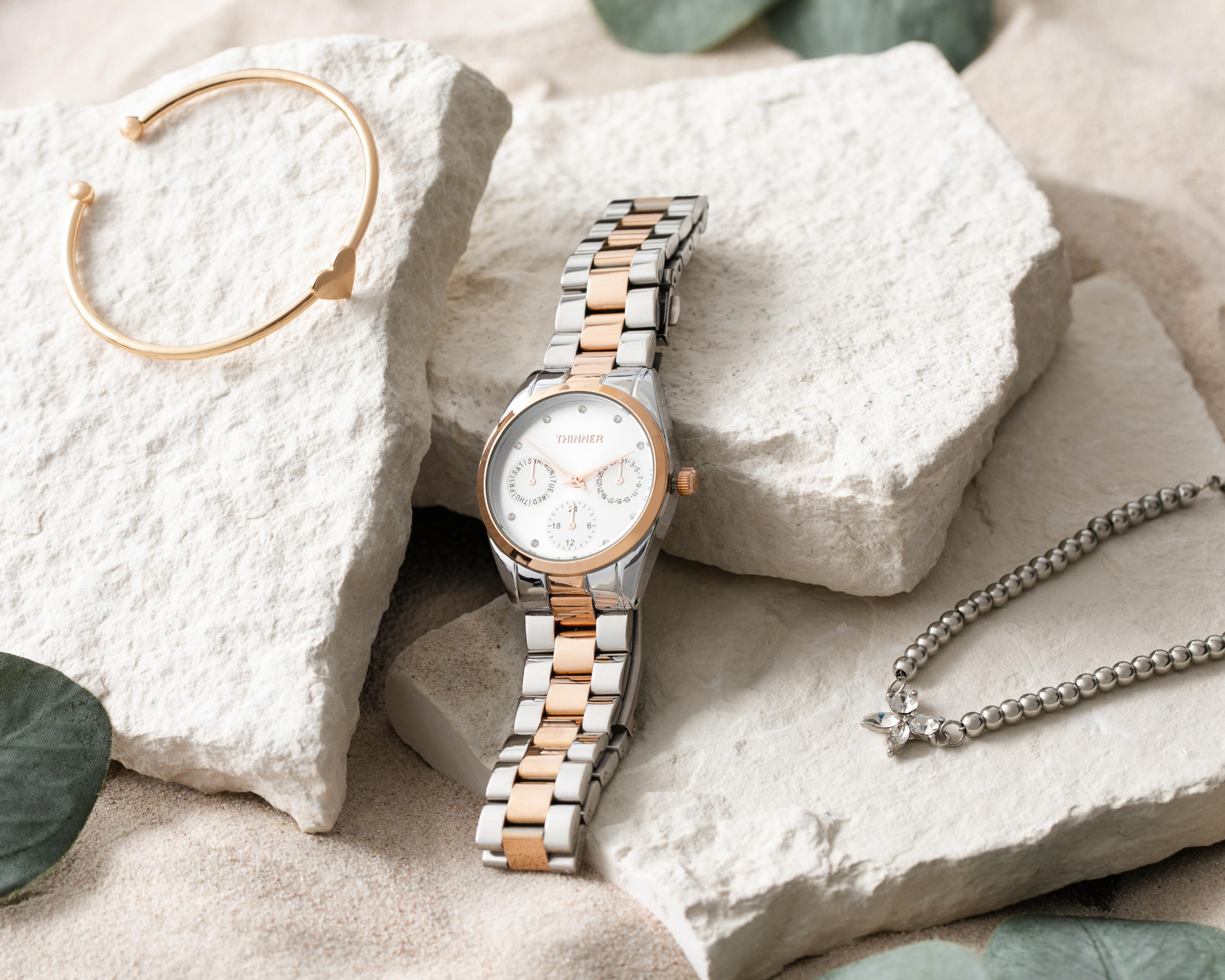 Foto 9 pulgar | Reloj Thinner WY23283 con 2 Accesorios