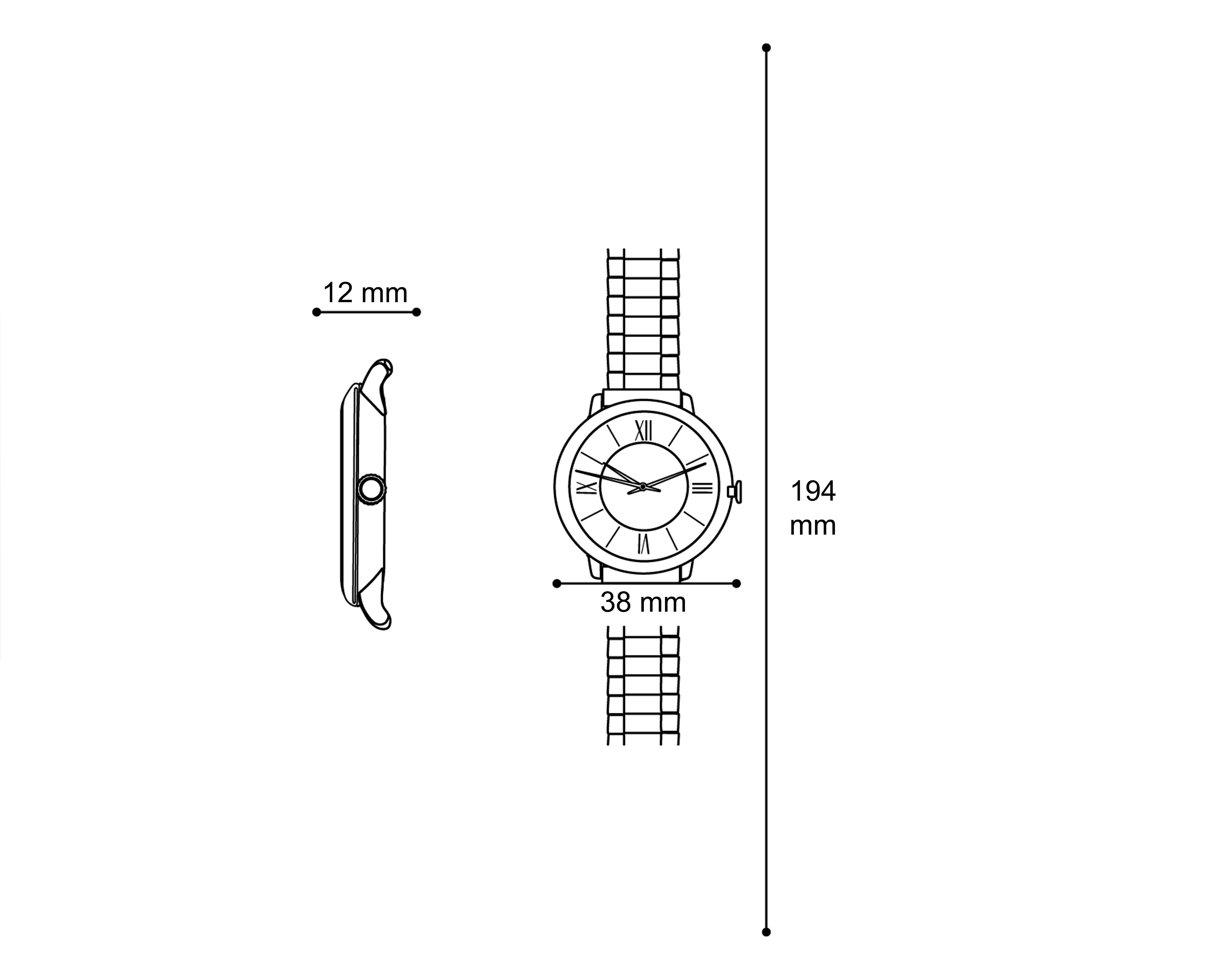 Foto 7 pulgar | Reloj Bebe 15702 Plateado