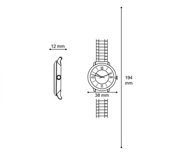 Foto 6 | Reloj Bebe 15702 Plateado