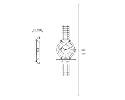 Foto 6 | Reloj Bebe 4733 Plateado