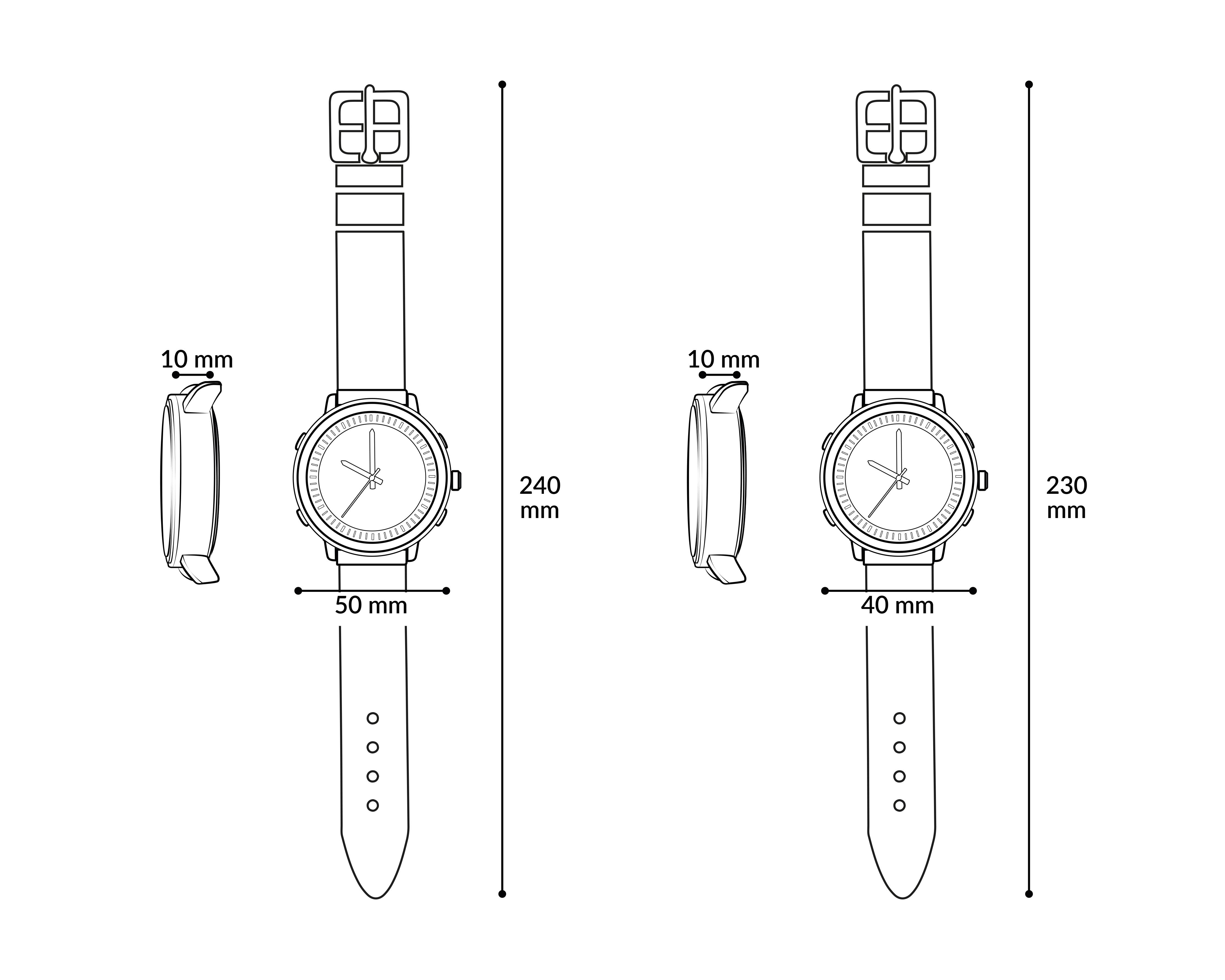 Foto 10 | Reloj para Hombre Thinner WY23242A Azul 2 Piezas
