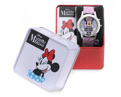 Foto 6 | Reloj Minnie MN4267BU Rosa
