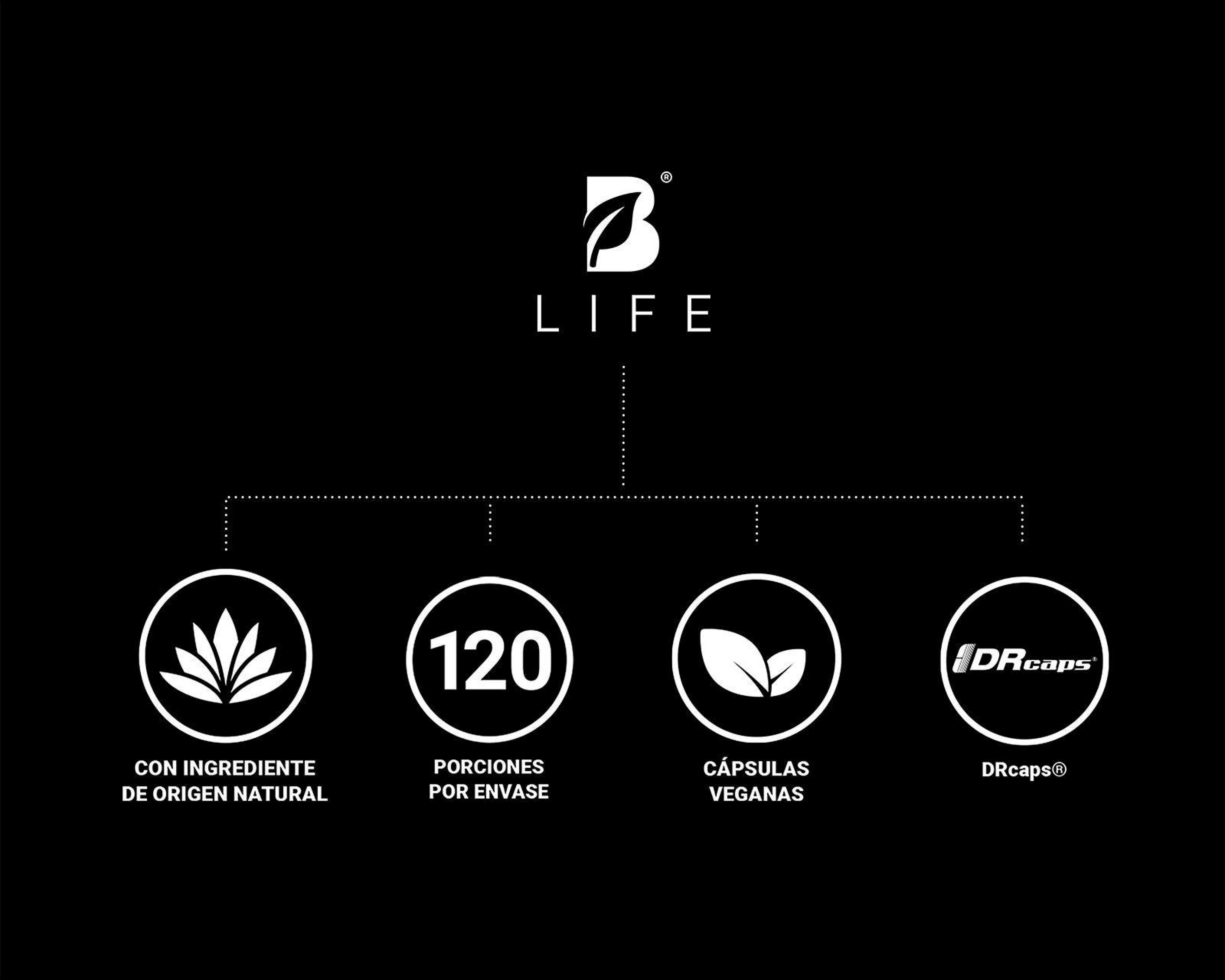 Foto 3 | Suplemento Alimenticio B Life 60 Billion Probióticos 120 Cápsulas