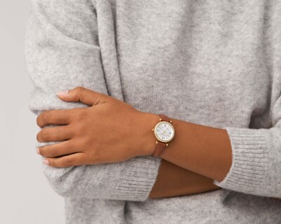 Foto 4 | Reloj para Mujer Fossil ES5297 Café