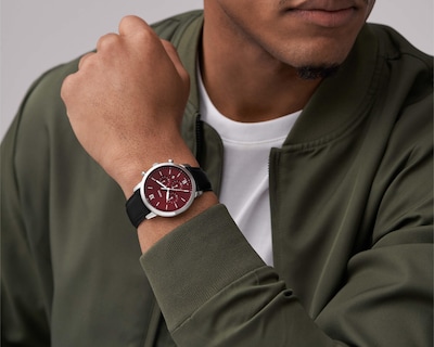 Foto 4 | Reloj Fossil FS6016 Negro