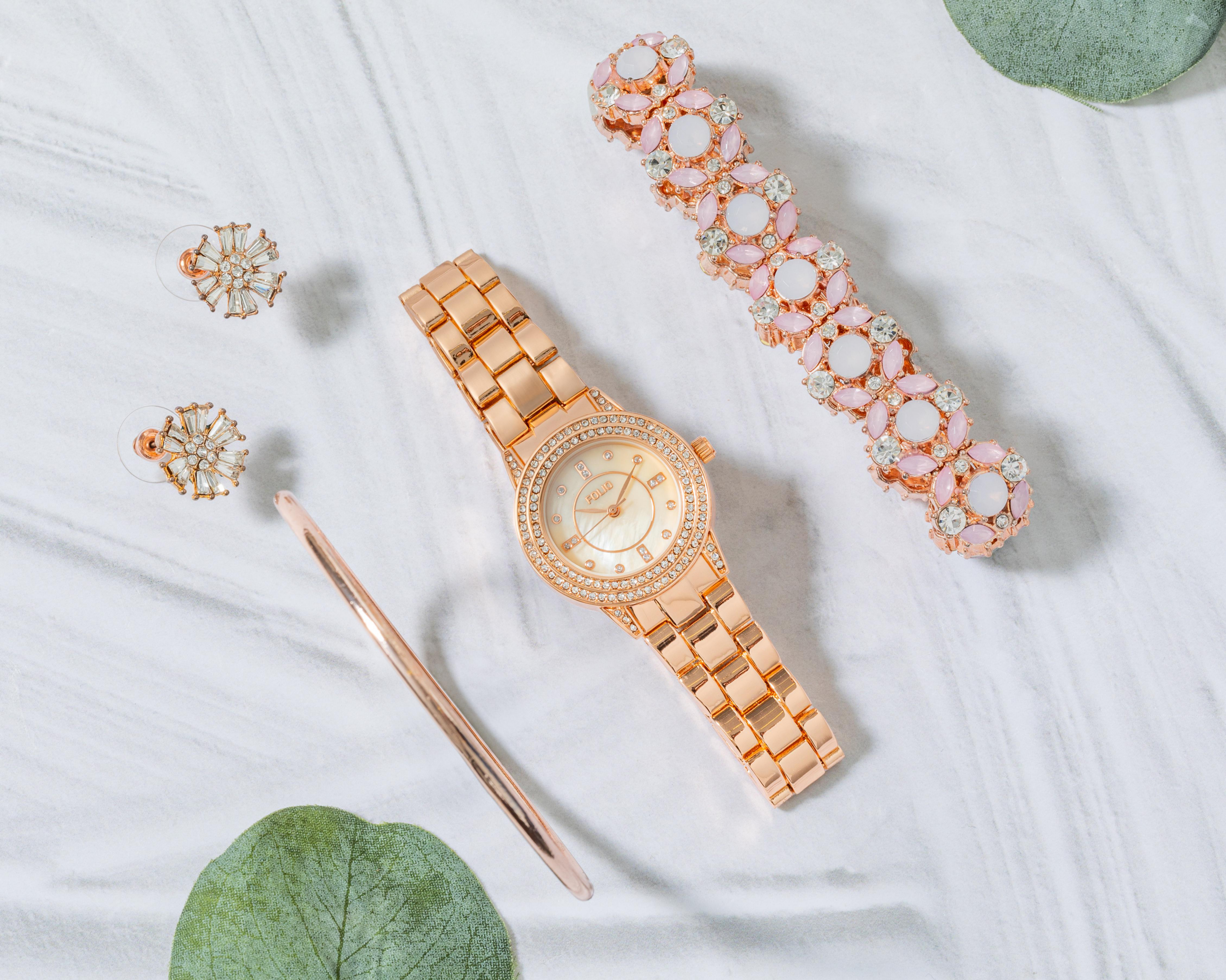 Foto 6 | Reloj Folio FMDFL2044 con 3 Accesorios