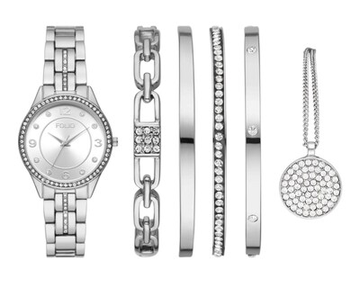Foto 1 | Reloj para Mujer Folio FMDFL2047 con 5 Accesorios