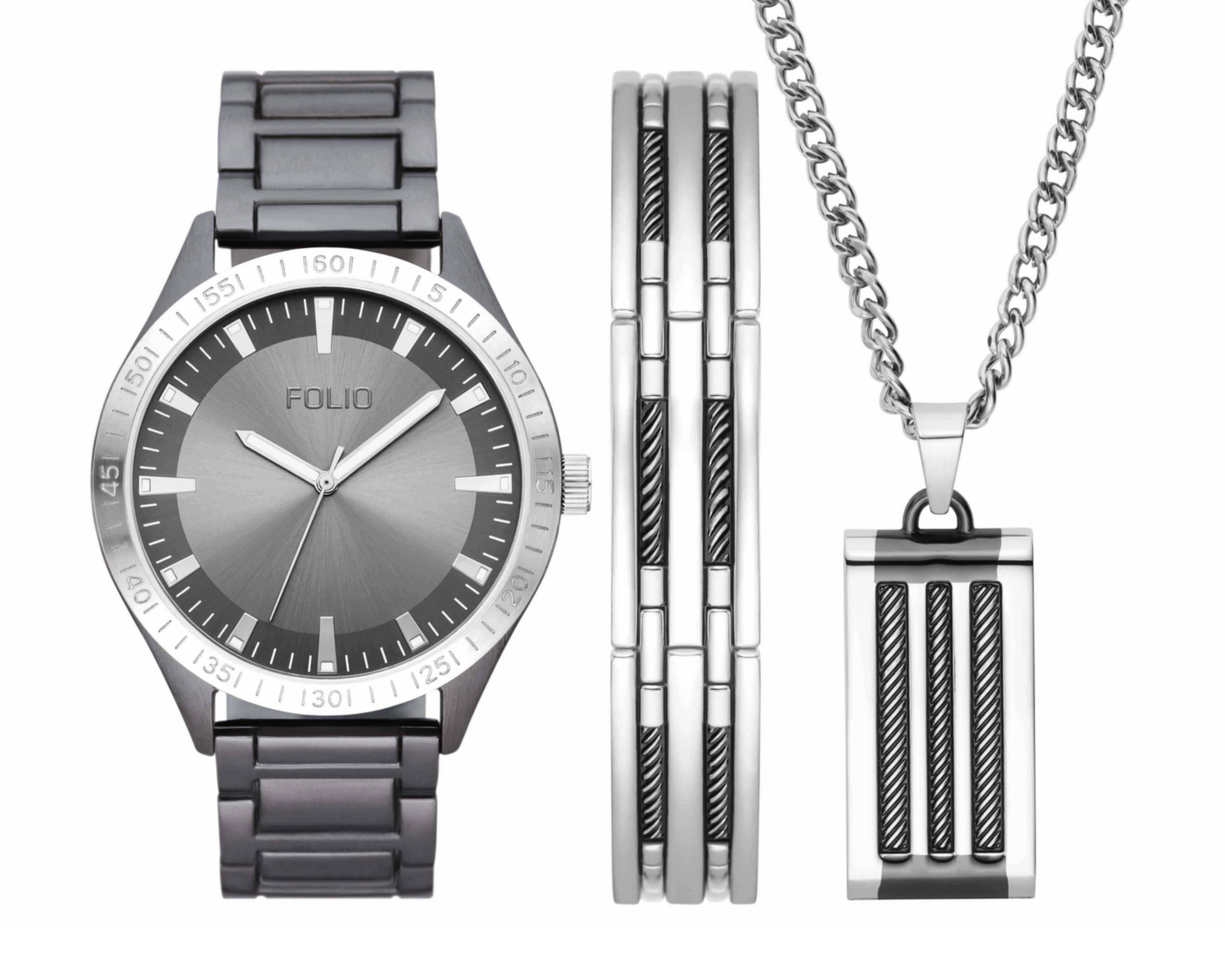 Foto 2 pulgar | Reloj Folio FMDFL6043 con 2 Accesorios