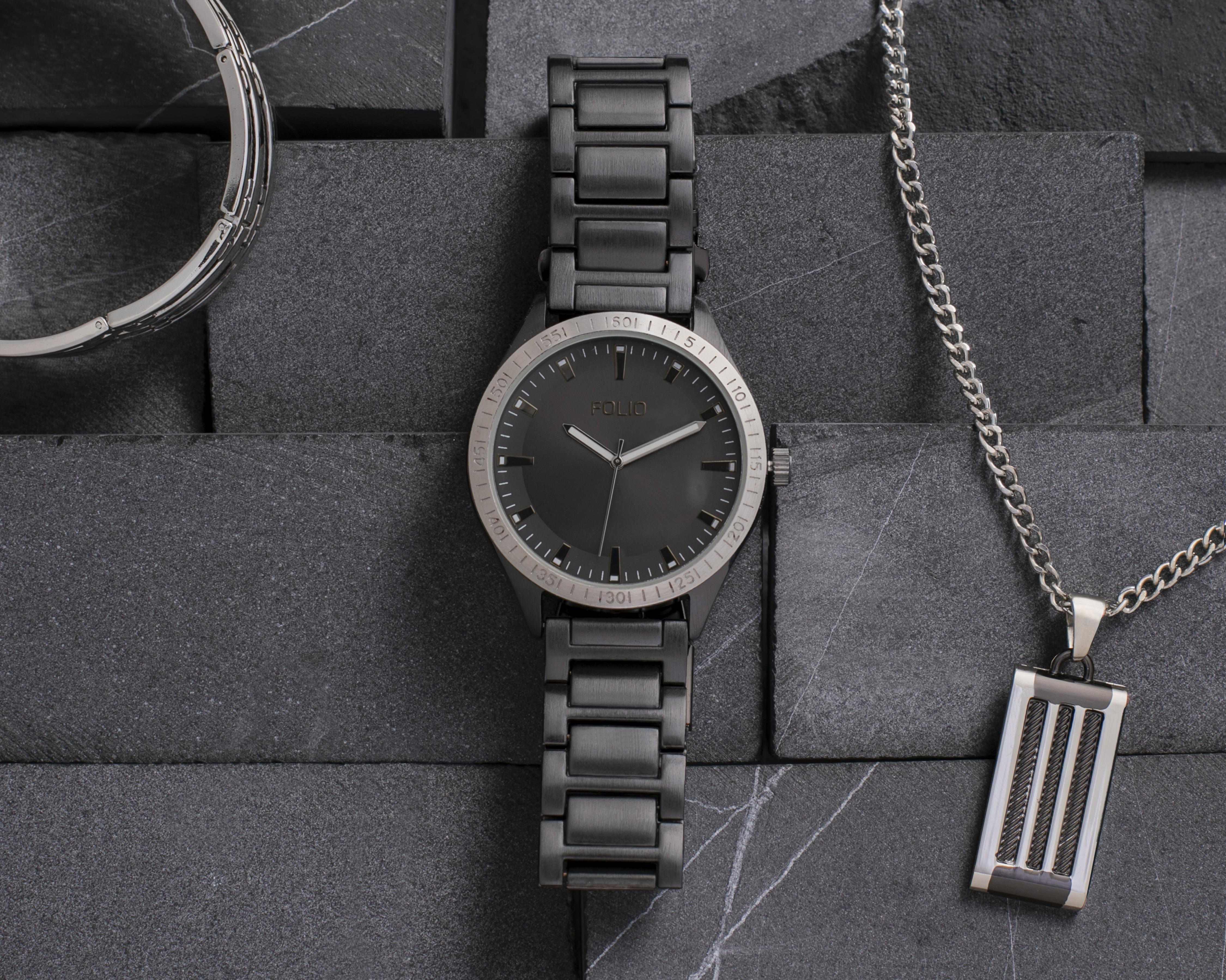 Foto 7 pulgar | Reloj Folio FMDFL6043 con 2 Accesorios