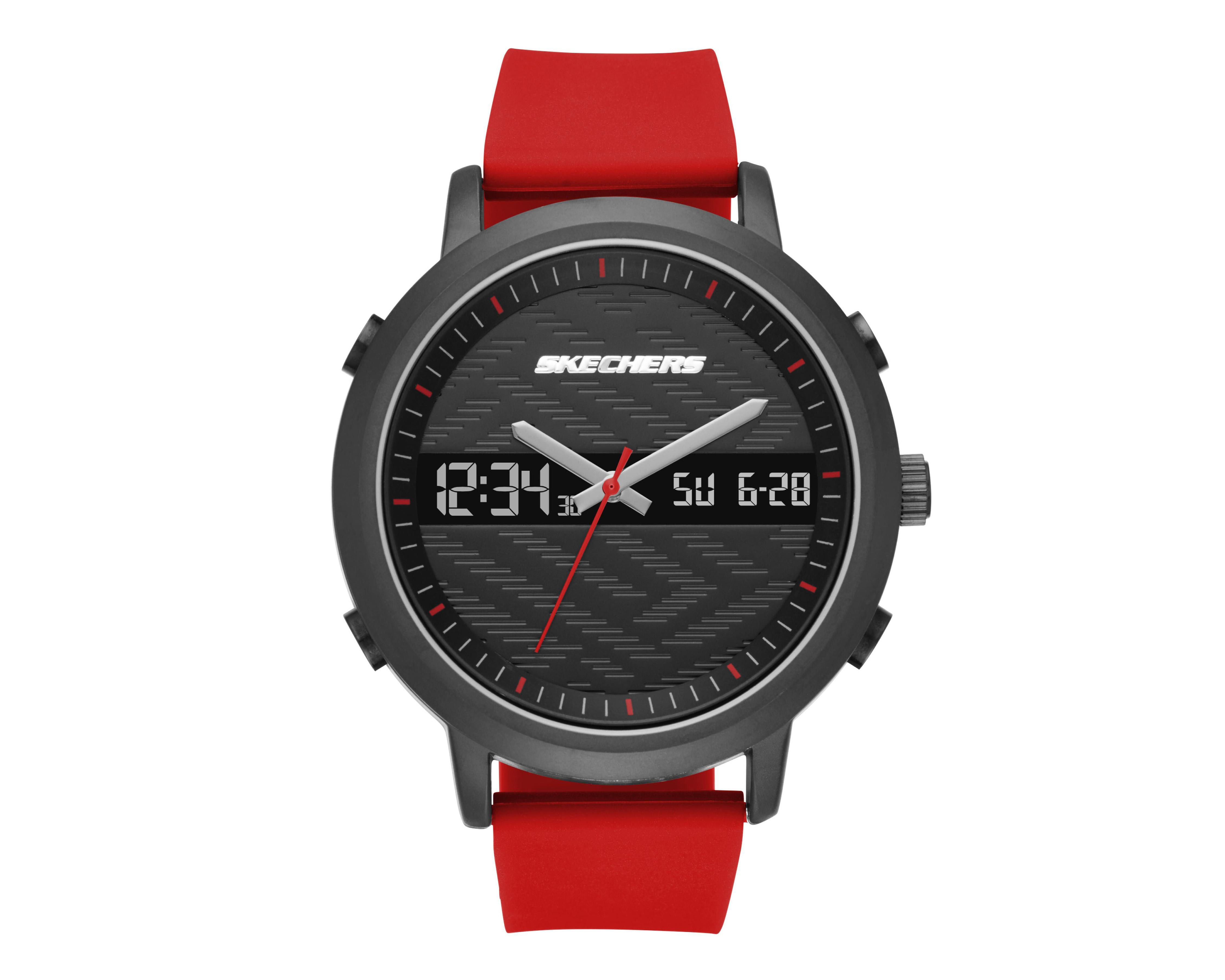 Foto 1 | Reloj Skechers SR5073 Rojo