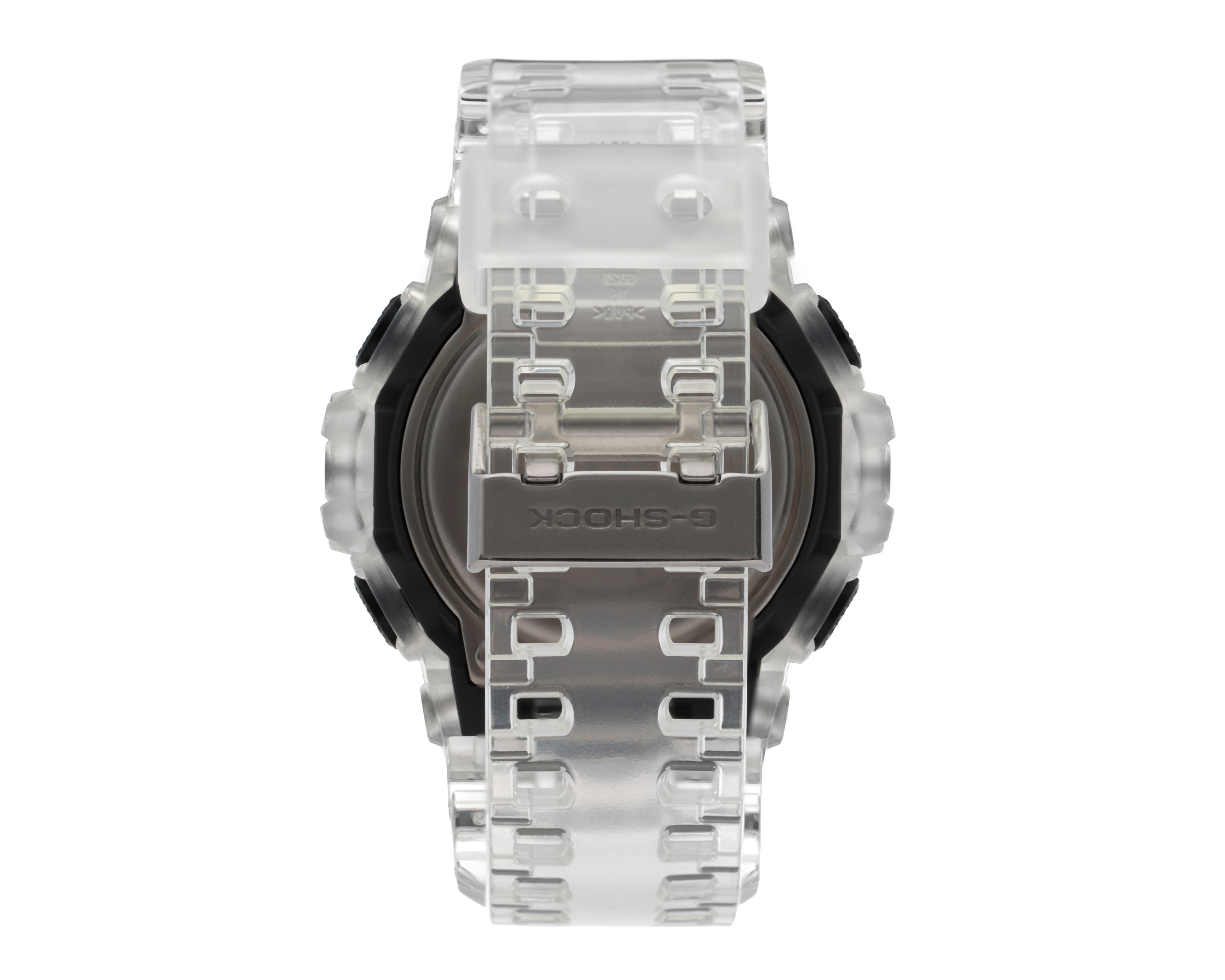 Foto 4 pulgar | Reloj Casio G-Shock GA-700SKE-7ACR Transparente