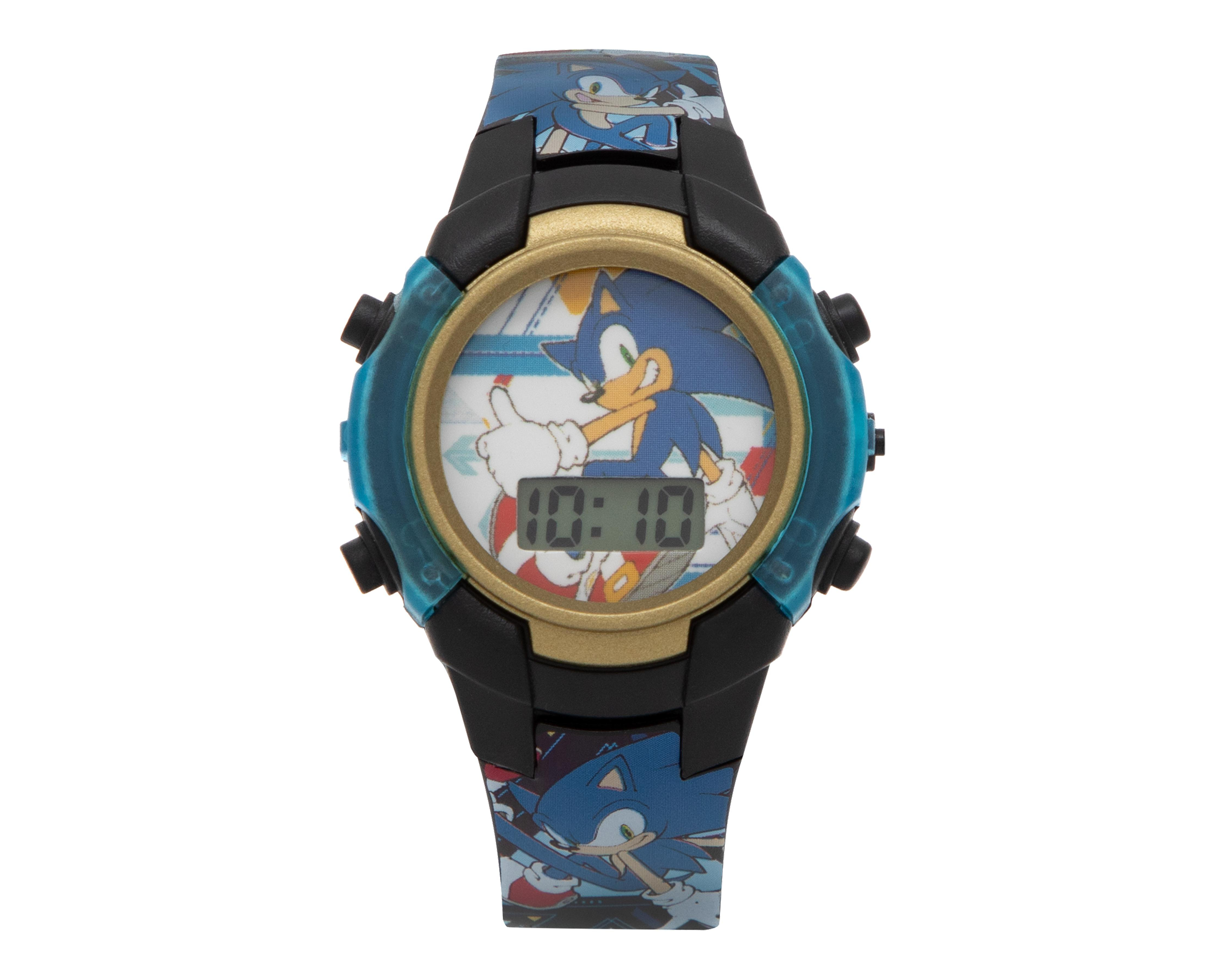 Foto 2 pulgar | Reloj Infantil Sonic SNC4207MBU Azul