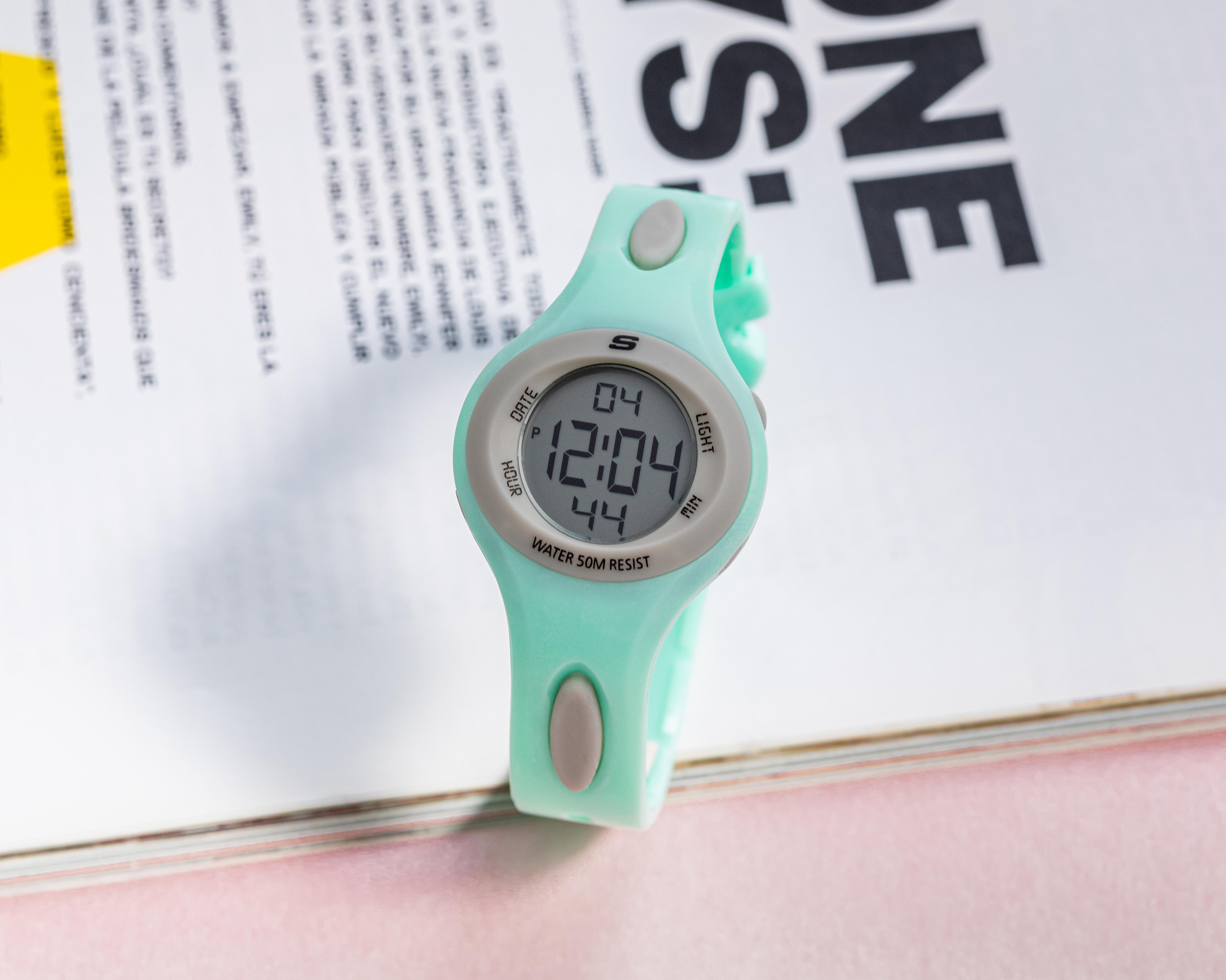 Foto 7 pulgar | Reloj Skechers SR2021 Menta